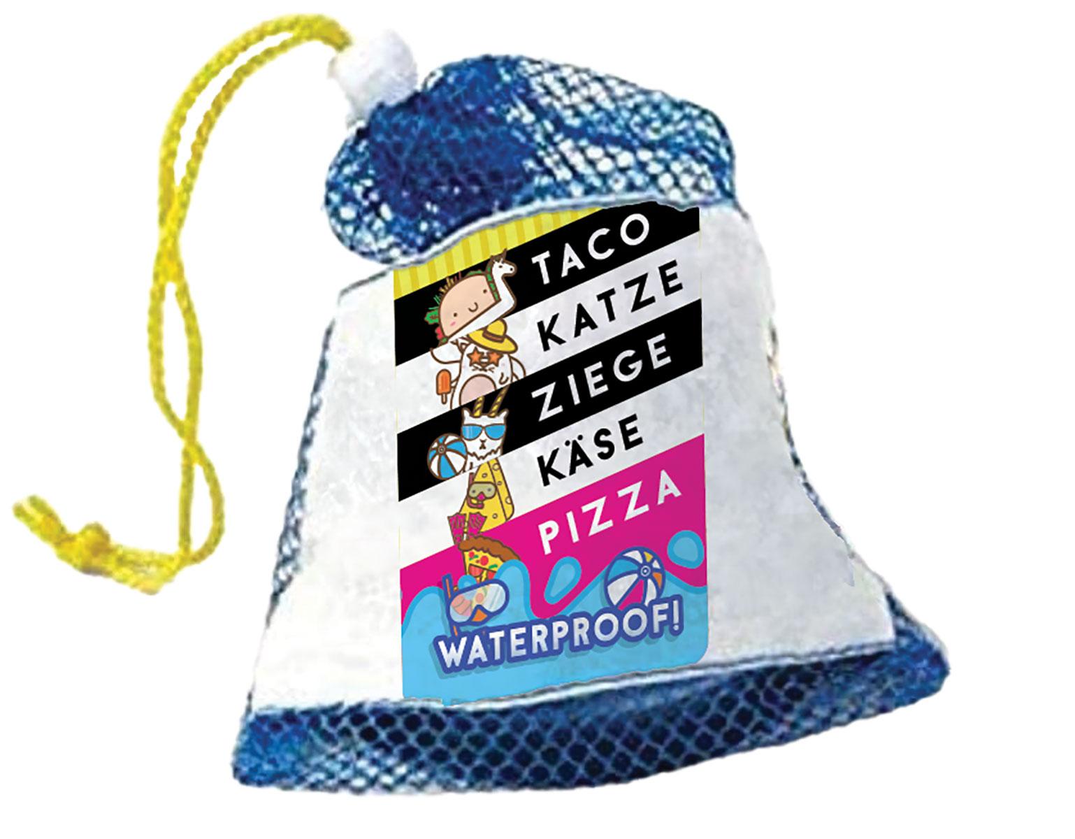 Beispielinhalt (Bild) Taco Katze Ziege Käse Pizza Waterproof