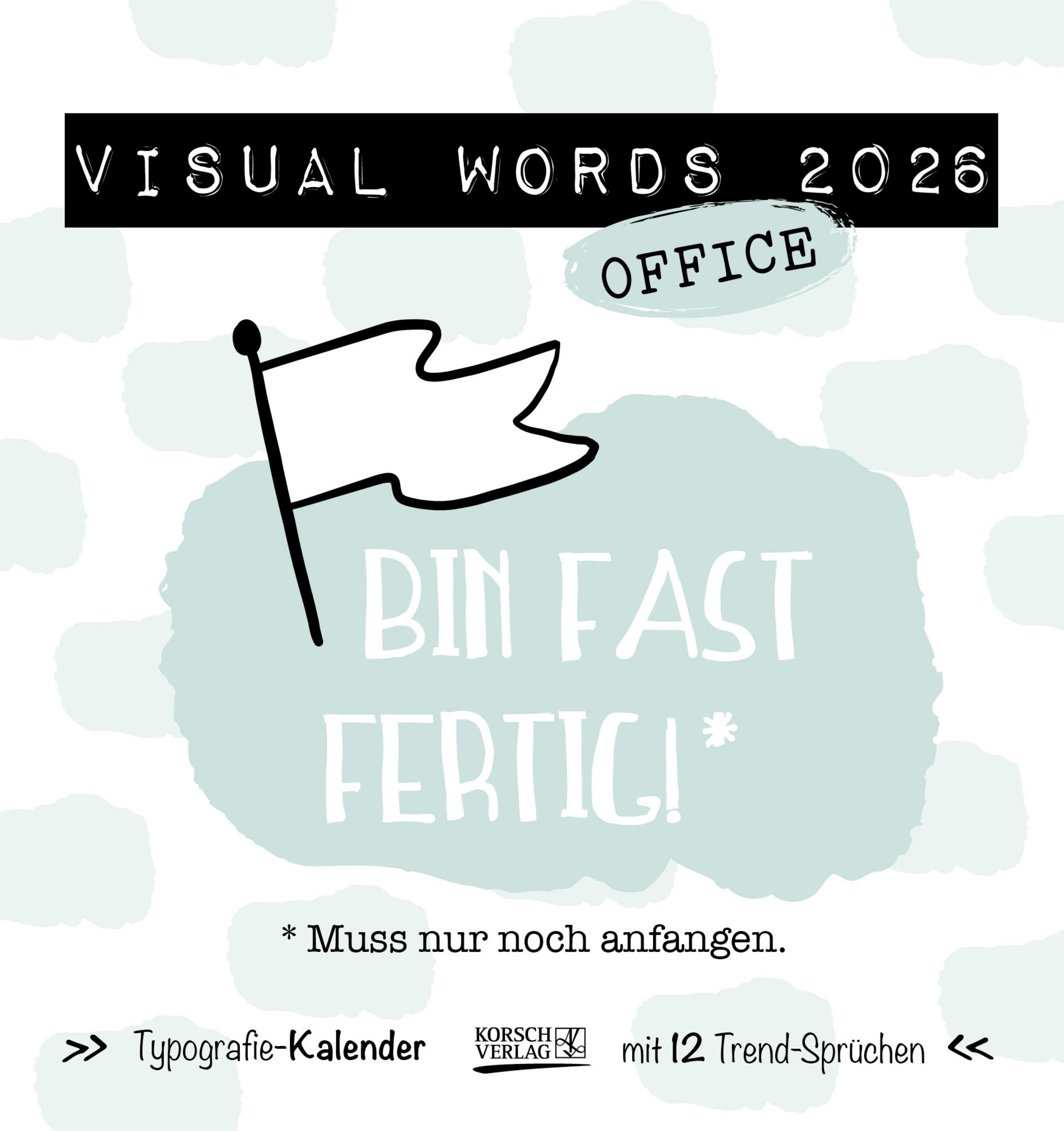 Vorderes Coverbild Visual Words Office 2026