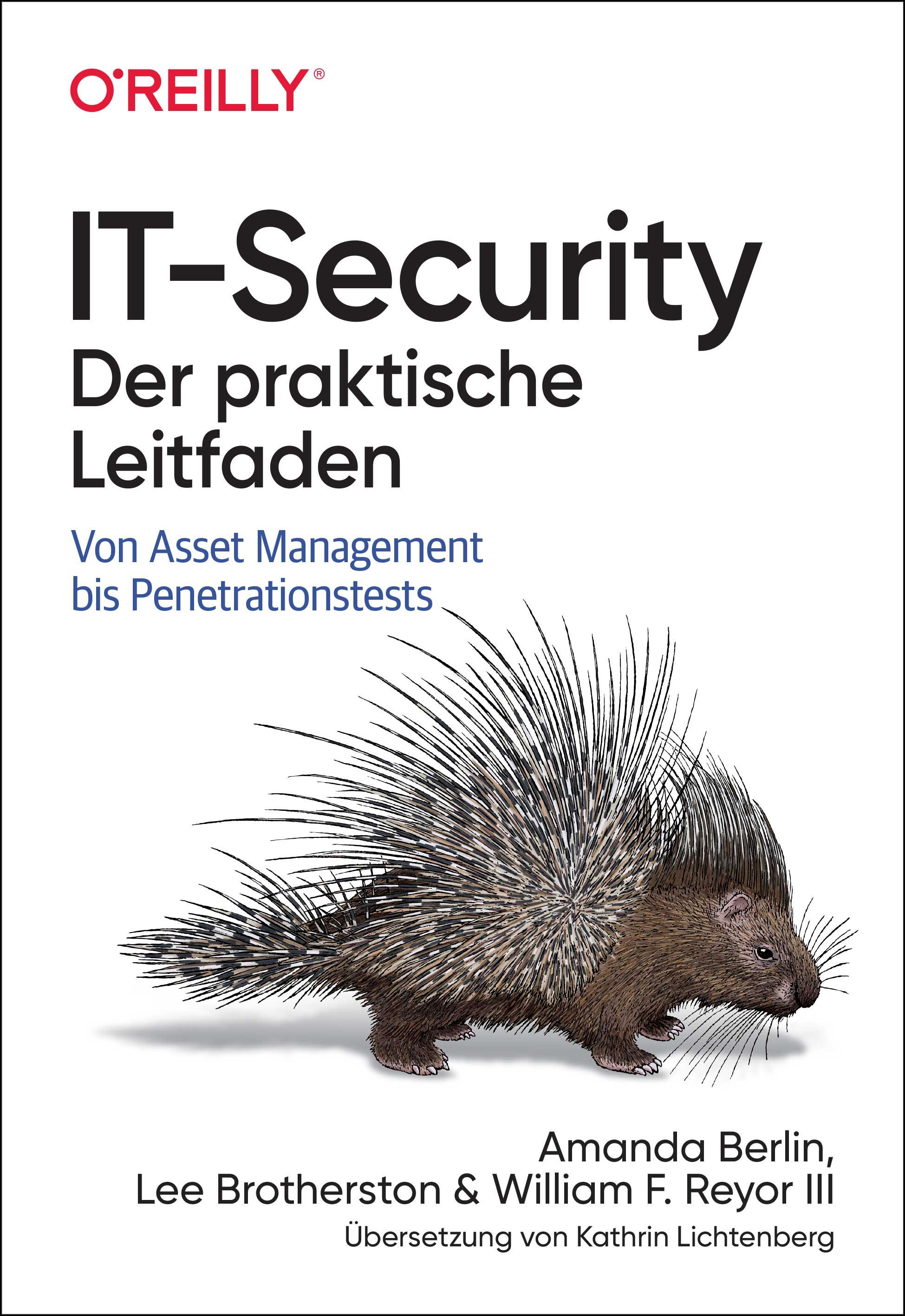 Vorderes Coverbild IT-Security - Der praktische Leitfaden