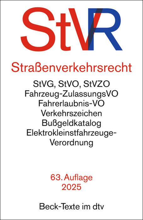 Vorderes Coverbild Straßenverkehrsrecht