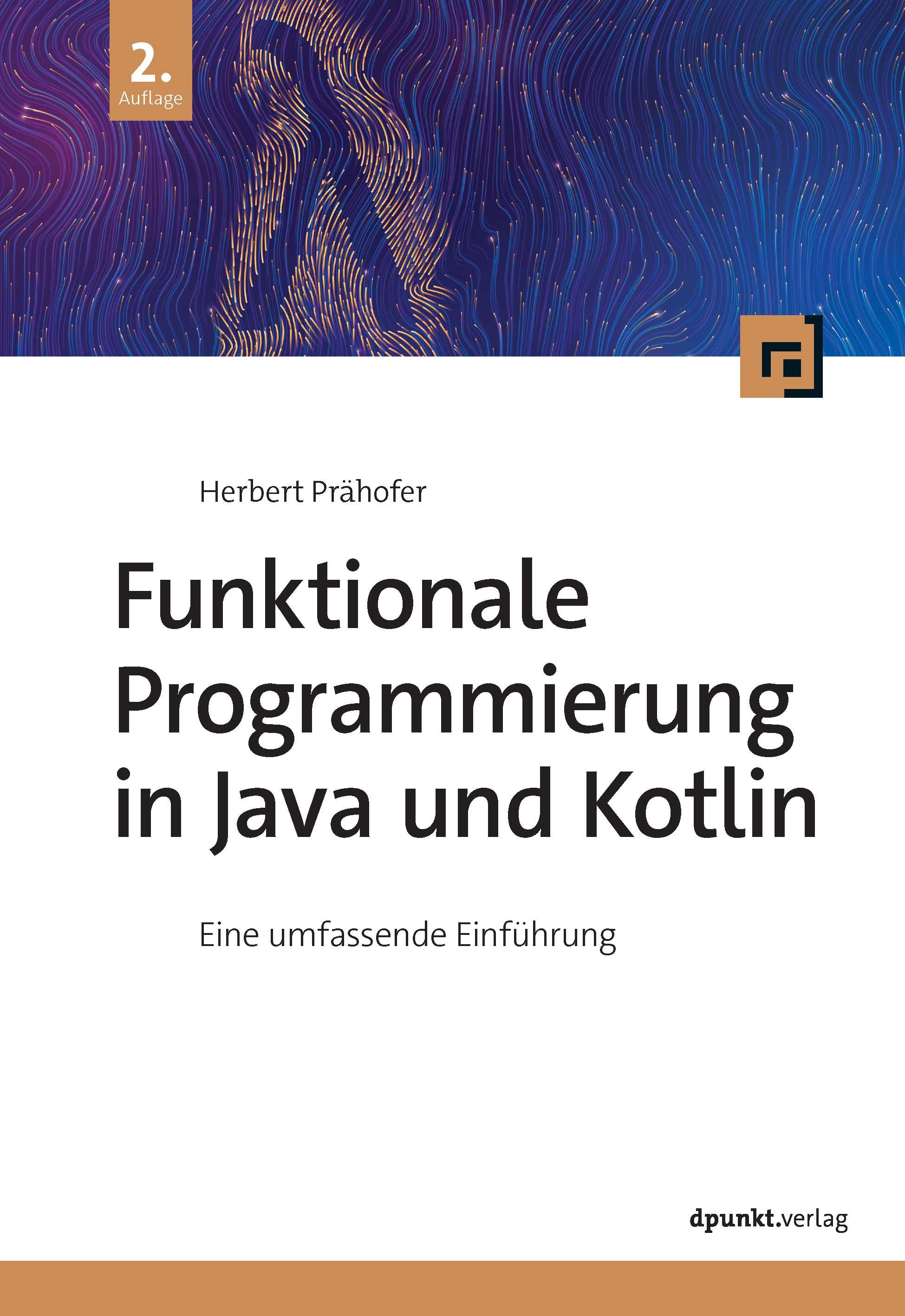 Vorderes Coverbild Funktionale Programmierung in Java und Kotlin