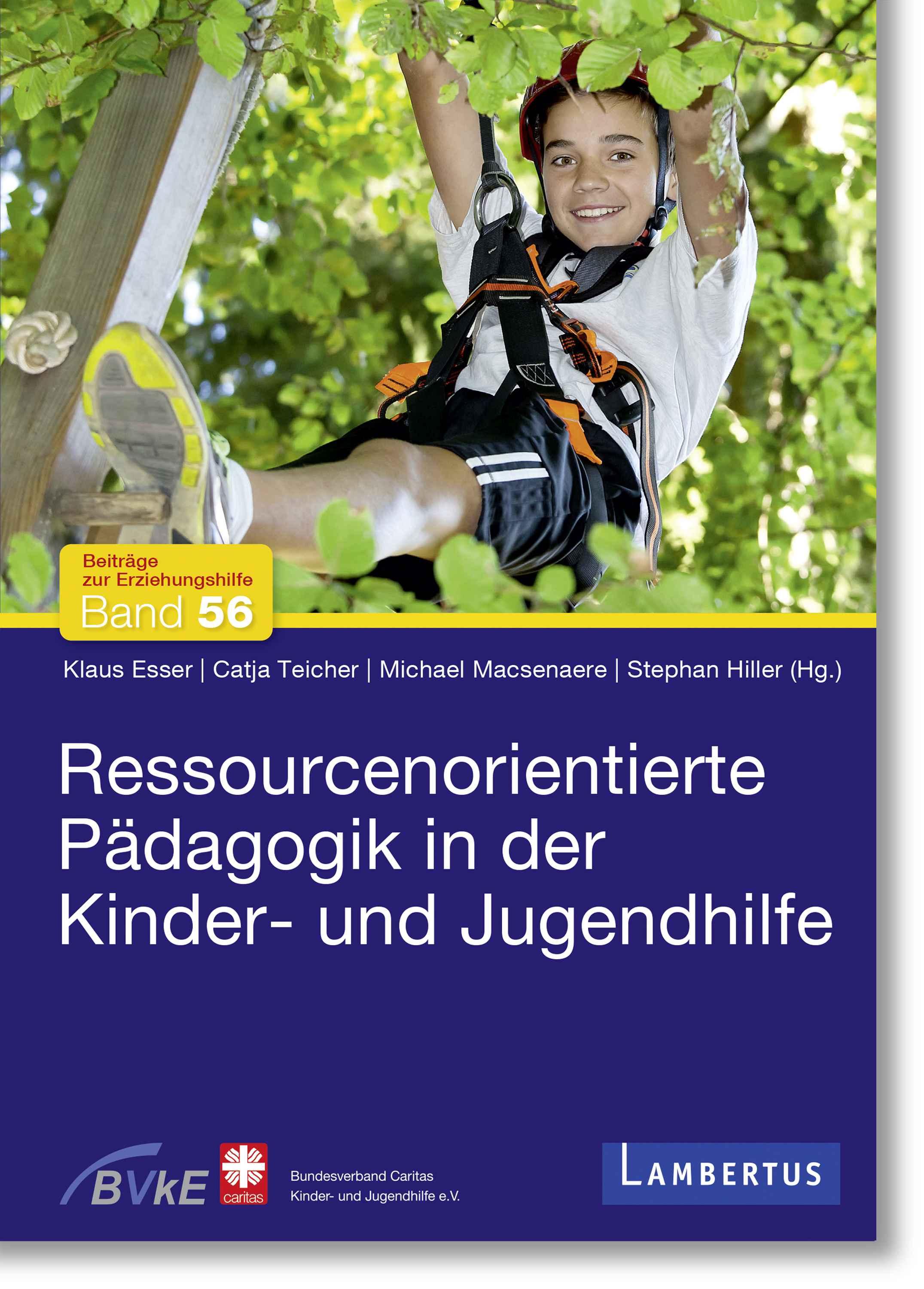 Vorderes Coverbild Ressourcenorientierte Pädagogik in der Kinder- und Jugendhilfe