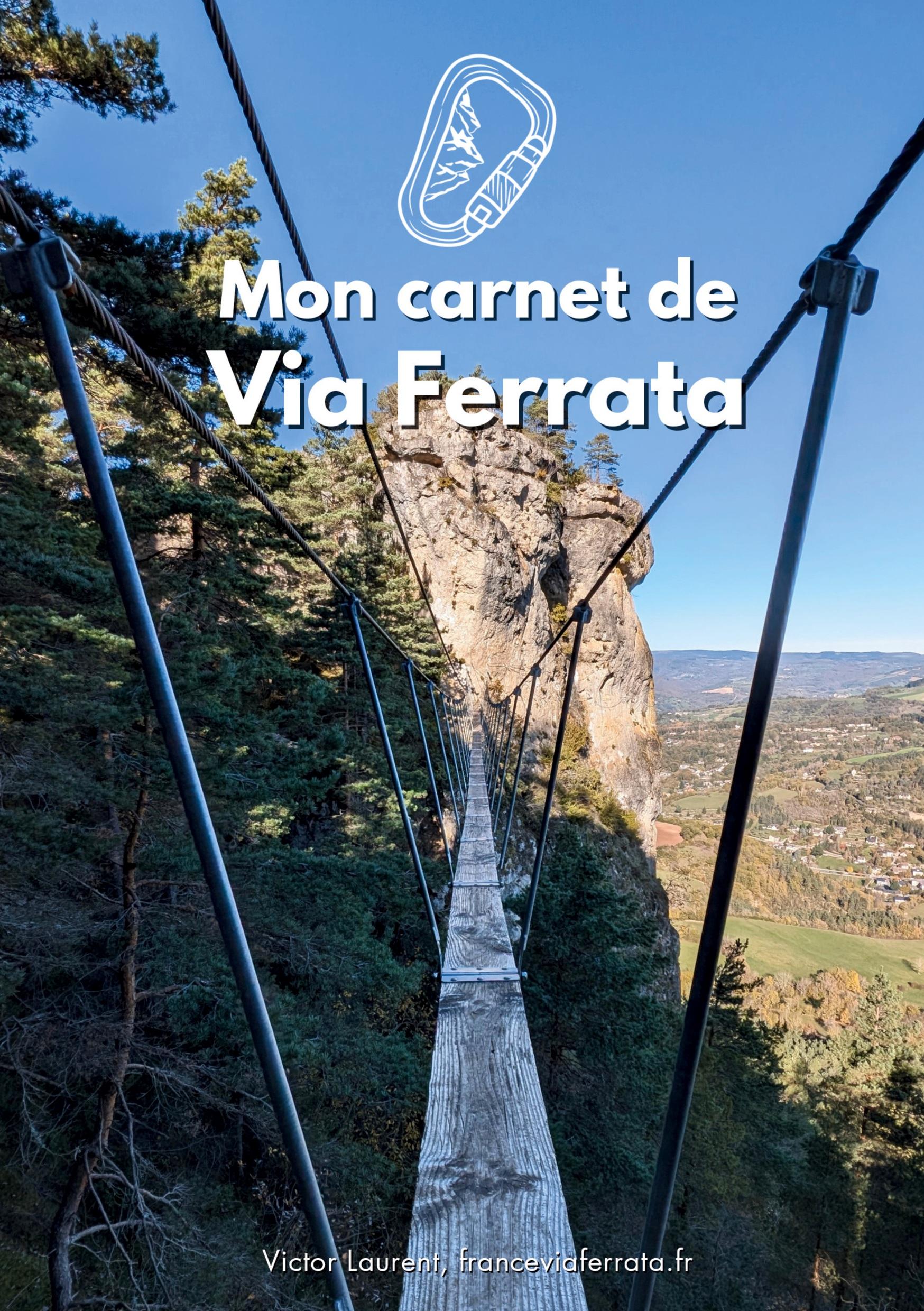 Vorderes Coverbild Mon carnet de Via Ferrata