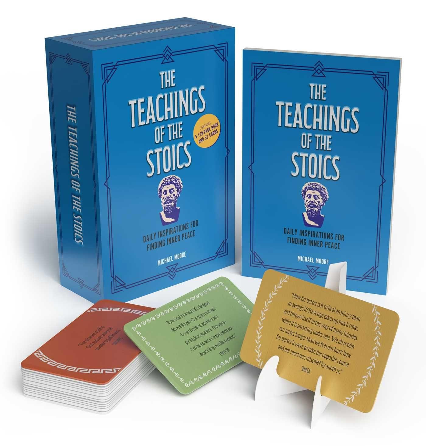 Vorderes Coverbild The Teachings of the Stoics Book & Card Deck