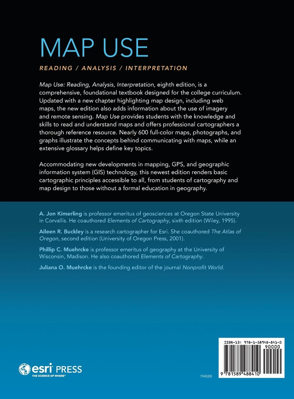 Rückseitencover Map Use