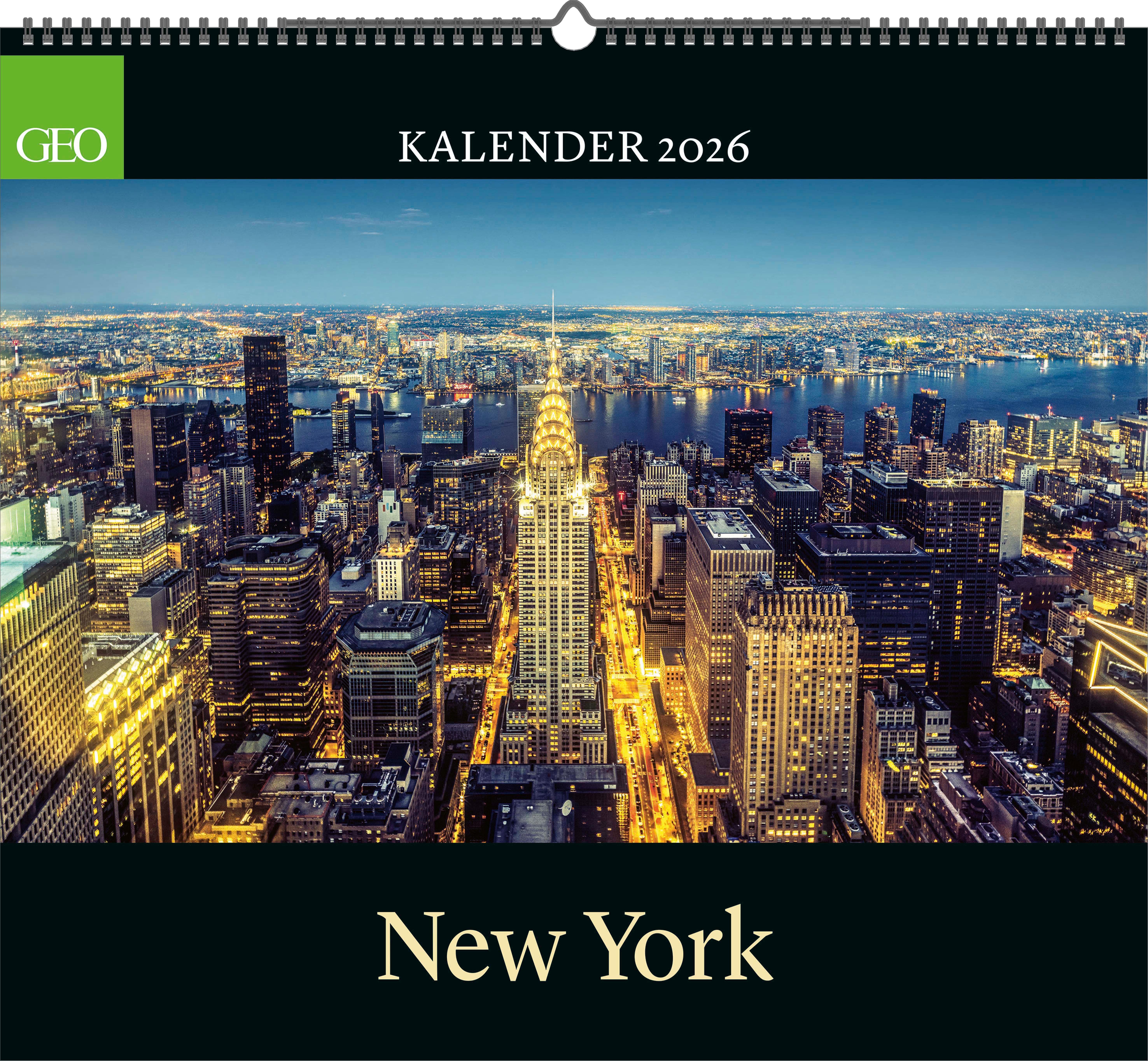 Vorderes Coverbild GEO New York  2026