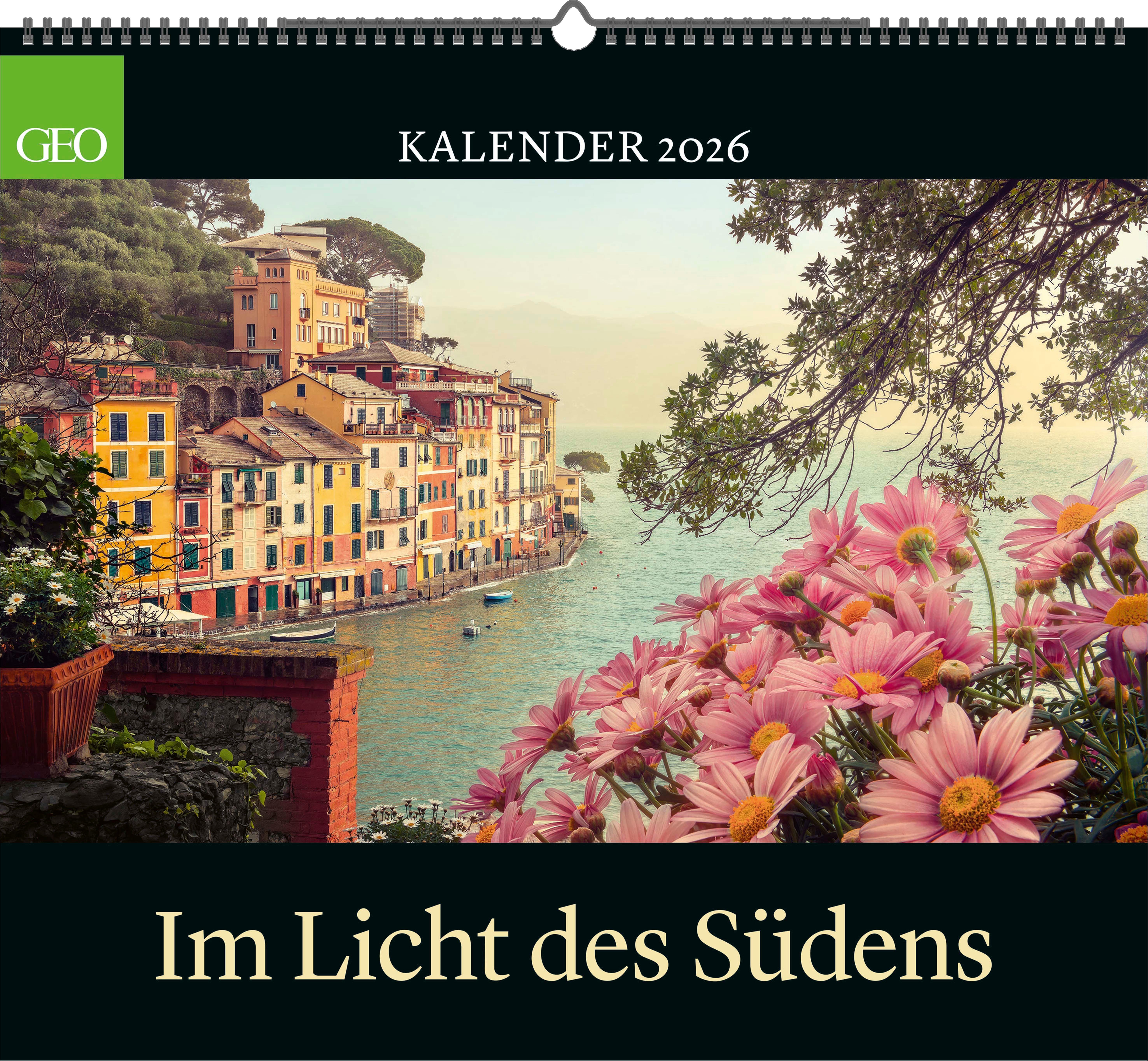 Vorderes Coverbild GEO Im Licht des Südens 2026 - Wand-Kalender - Reise-Kalender - Poster-Kalender - 50x45