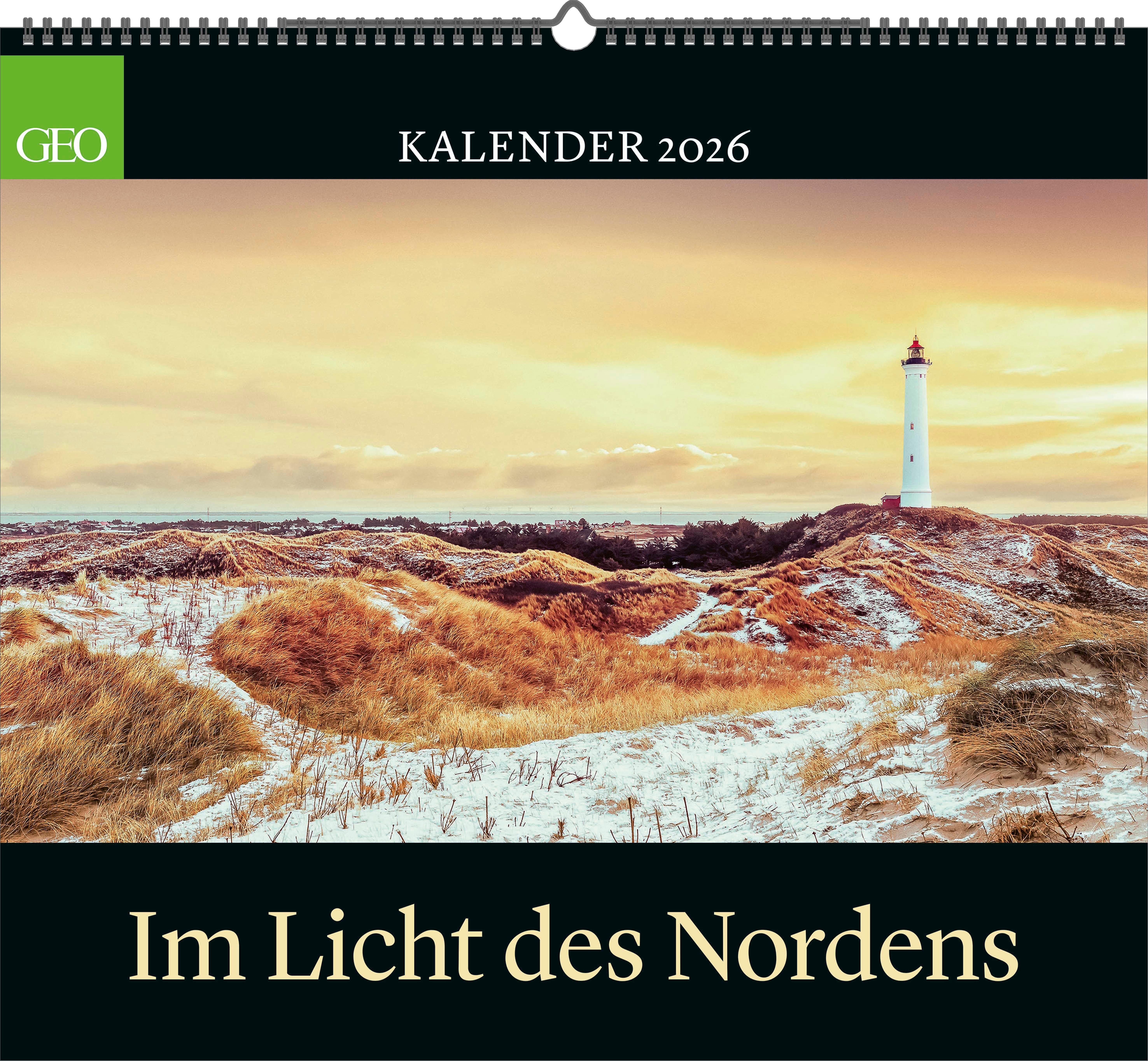 Vorderes Coverbild GEO Im Licht des Nordens 2026 - Wand-Kalender - Reise-Kalender - Poster-Kalender - 50x45