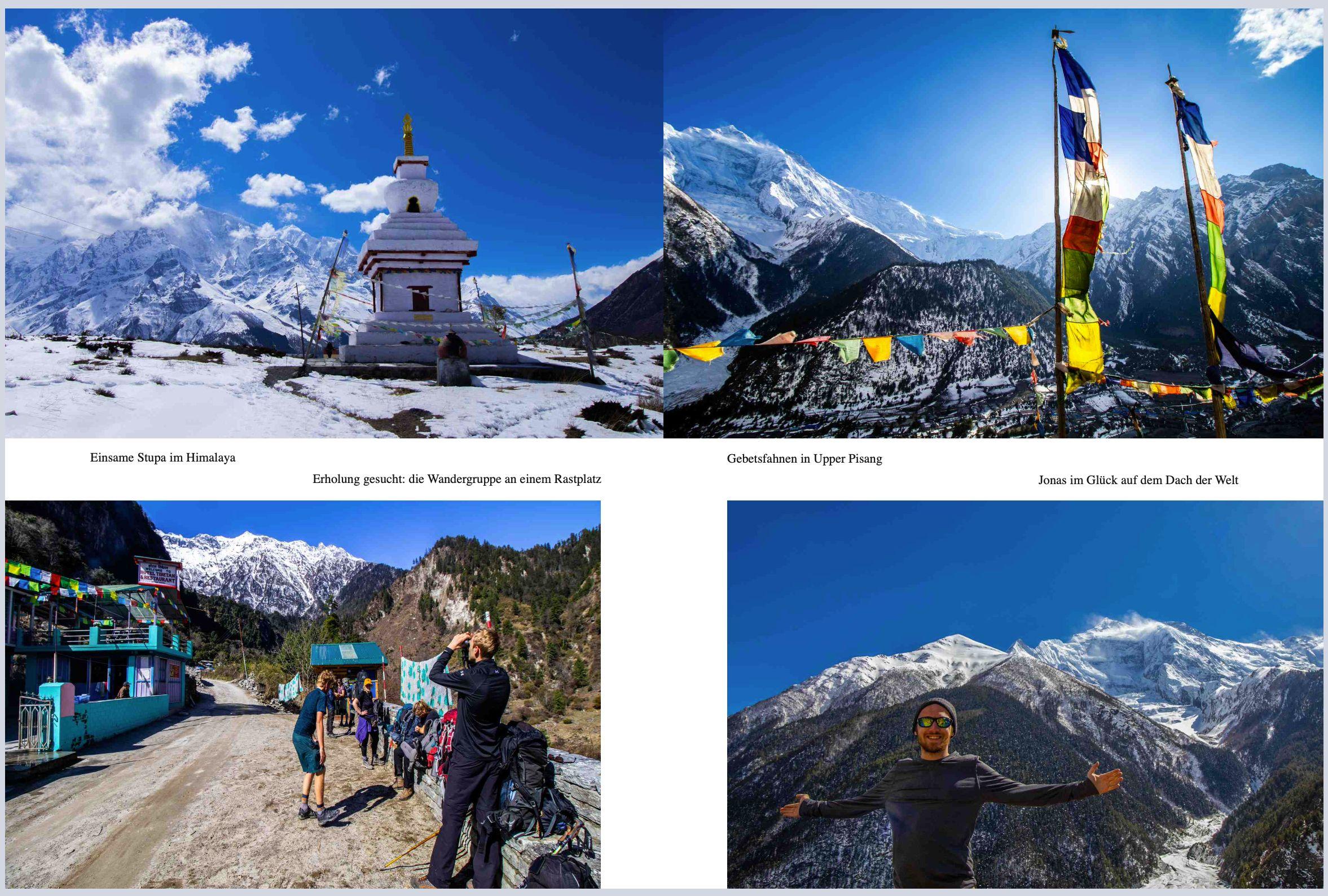 Beispielinhalt (Bild) Abenteuer NEPAL