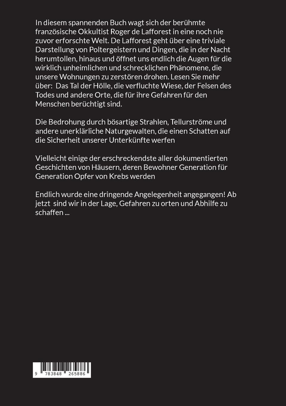 Rückseitencover Tödliche Häuser