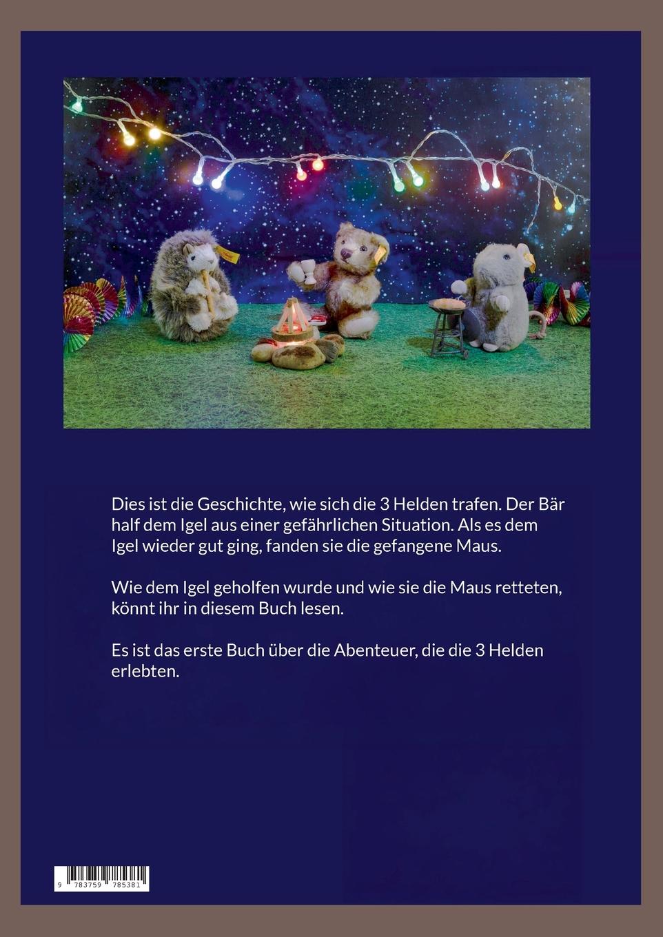 Rückseitencover Die 3 Helden