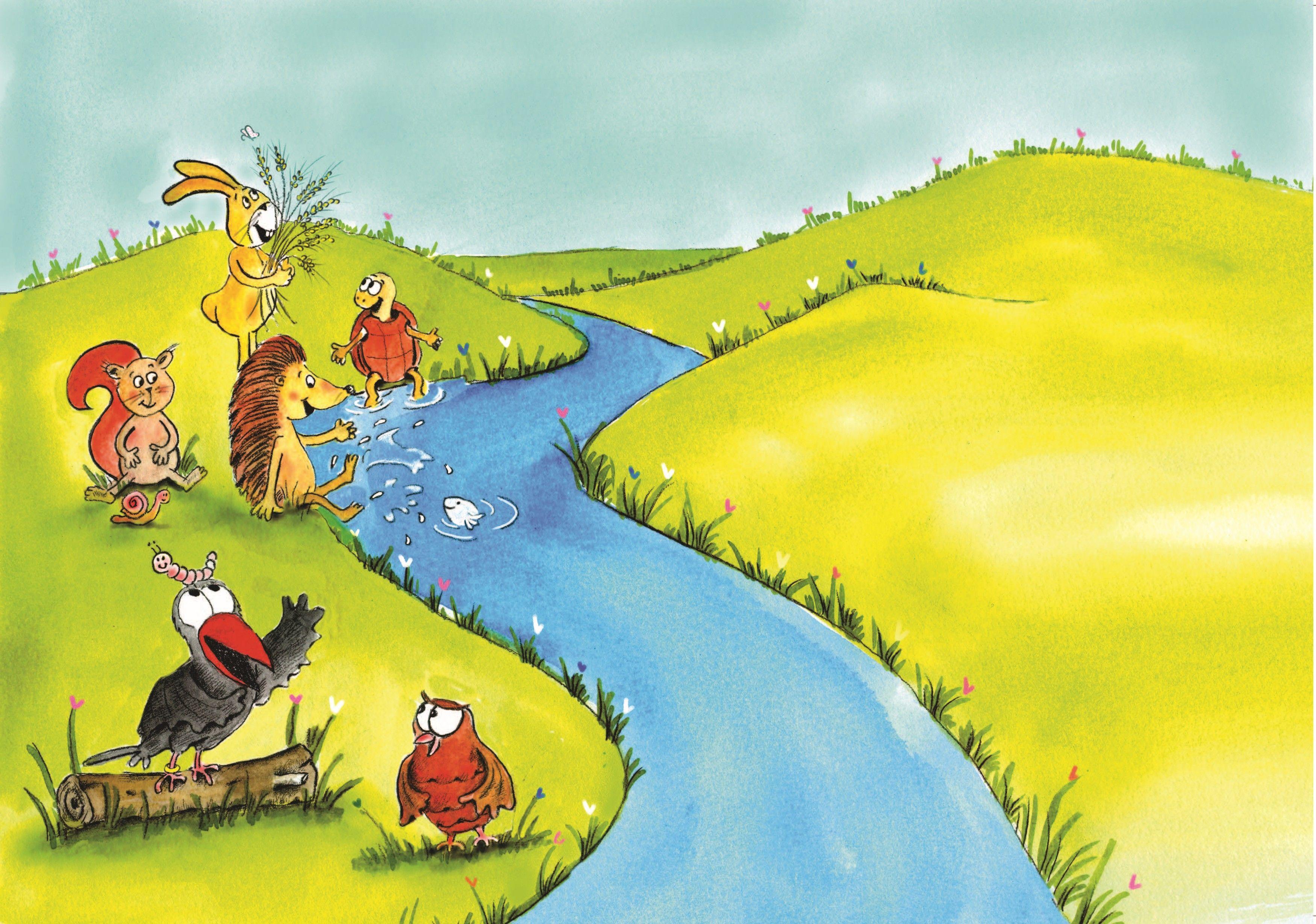 Beispielinhalt (Bild) Der Rabe