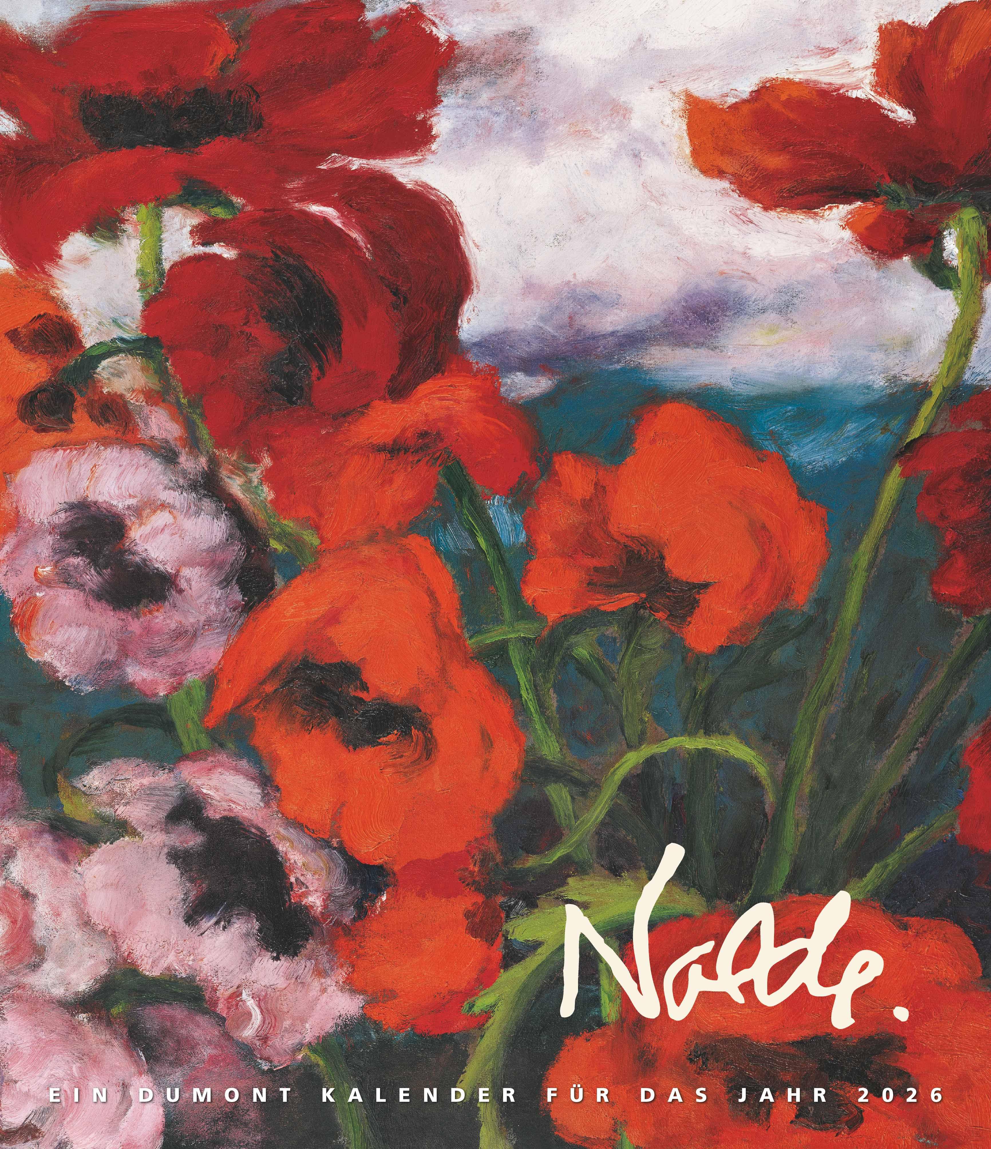Vorderes Coverbild Emil Nolde 2026 - Kunstkalender - Wandkalender im Format 34,5 x 40 cm - Spiralbindung
