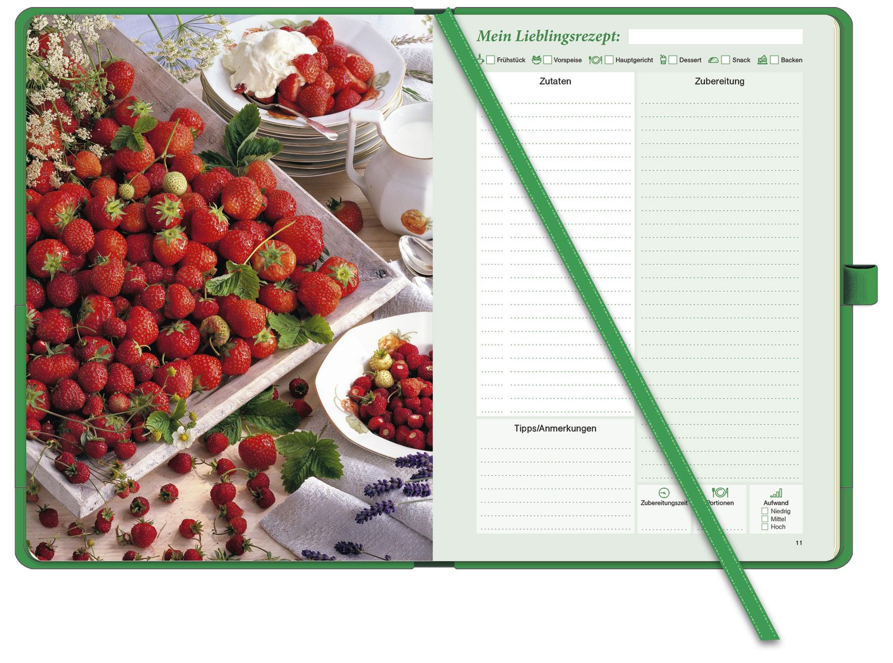 Beispielinhalt (Bild) Meine Lieblingsrezepte - Das DUMONT Küchenkalender Rezeptbuch zum Ausfüllen mit 12 Fotografien von Christel Rosenfeld