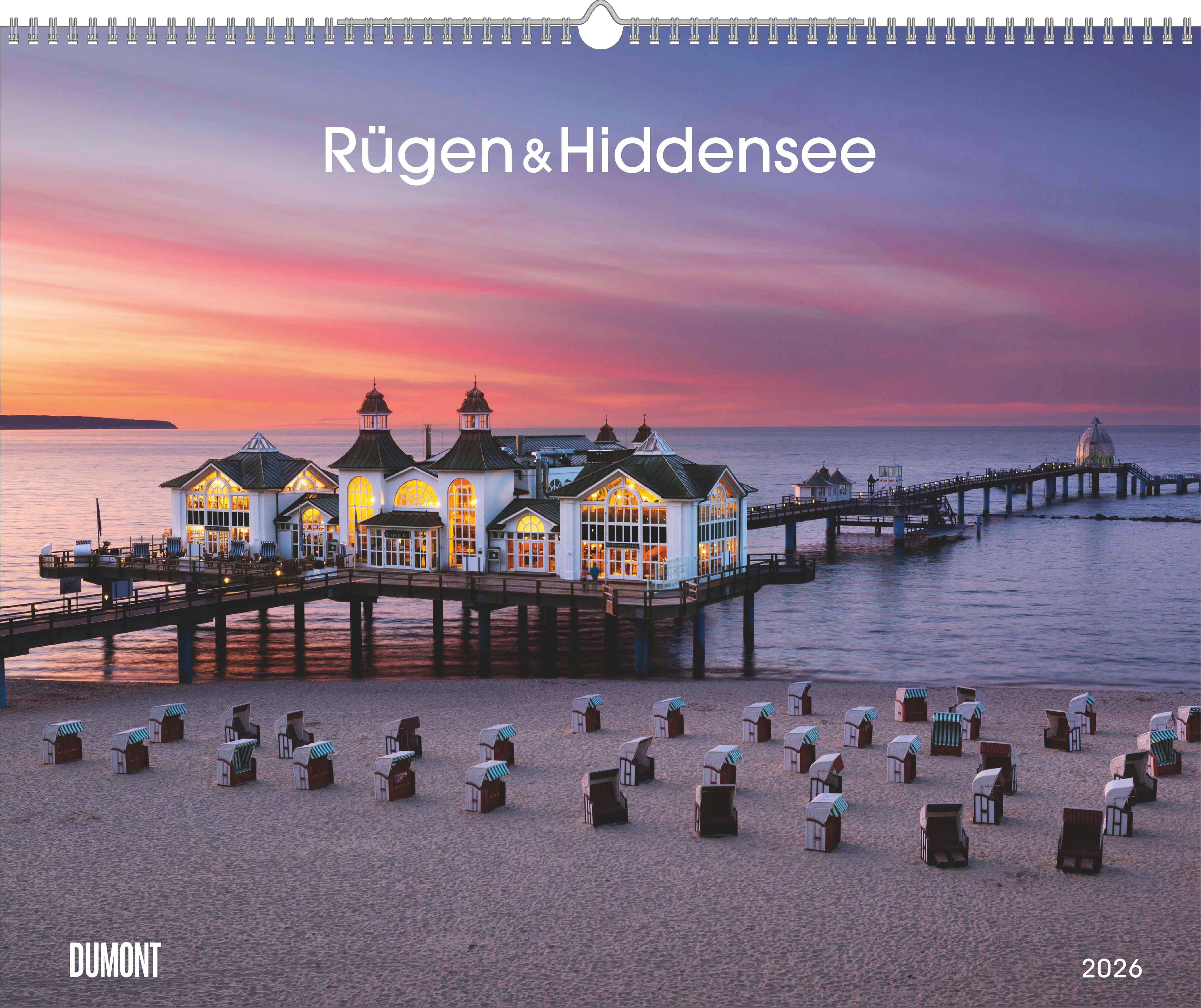 Vorderes Coverbild Rügen & Hiddensee 2026 - Wandkalender 52 x 42,5 cm - Spiralbindung