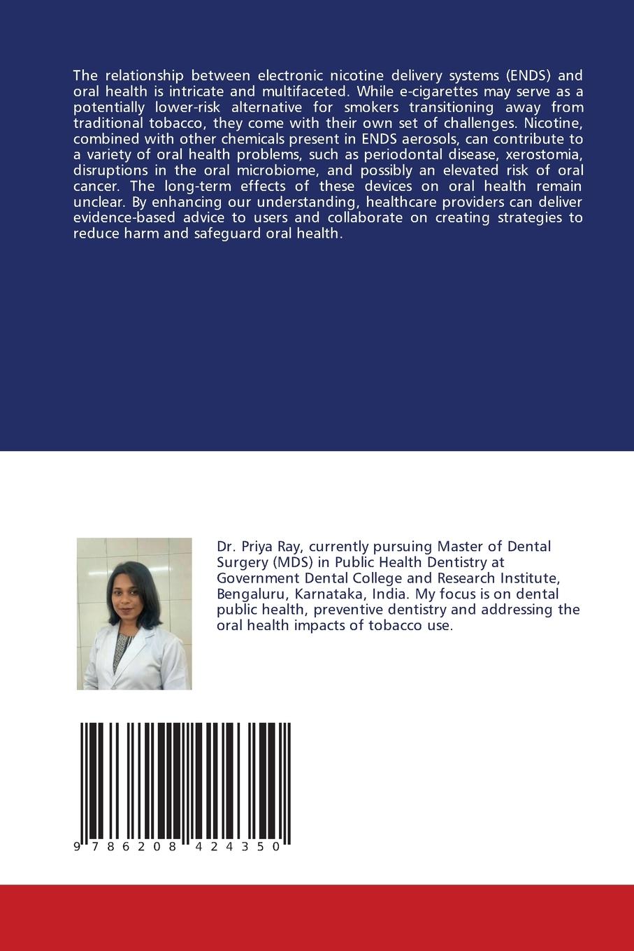 Rückseitencover Electronic Nicotine Delivery Systems and Oral Health