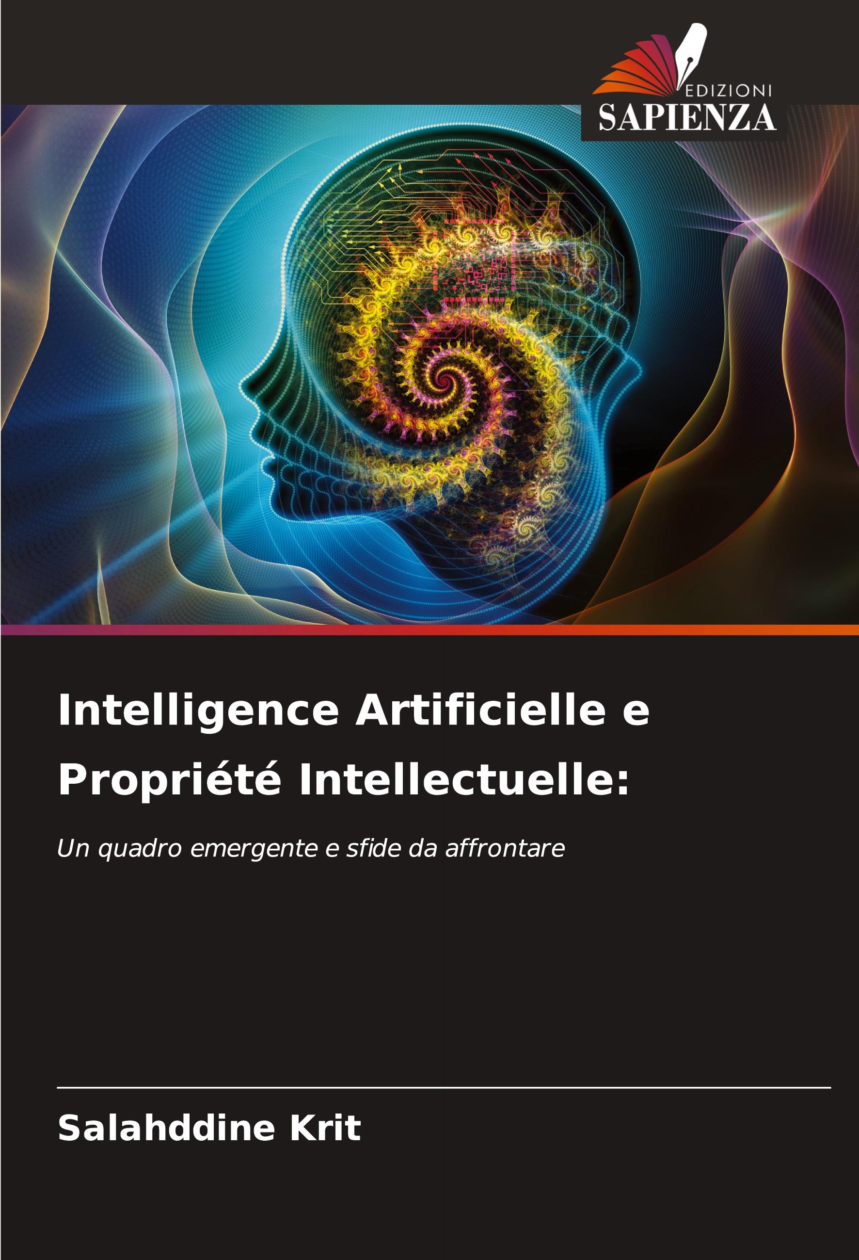 Vorderes Coverbild Intelligence Artificielle e Propriété Intellectuelle: