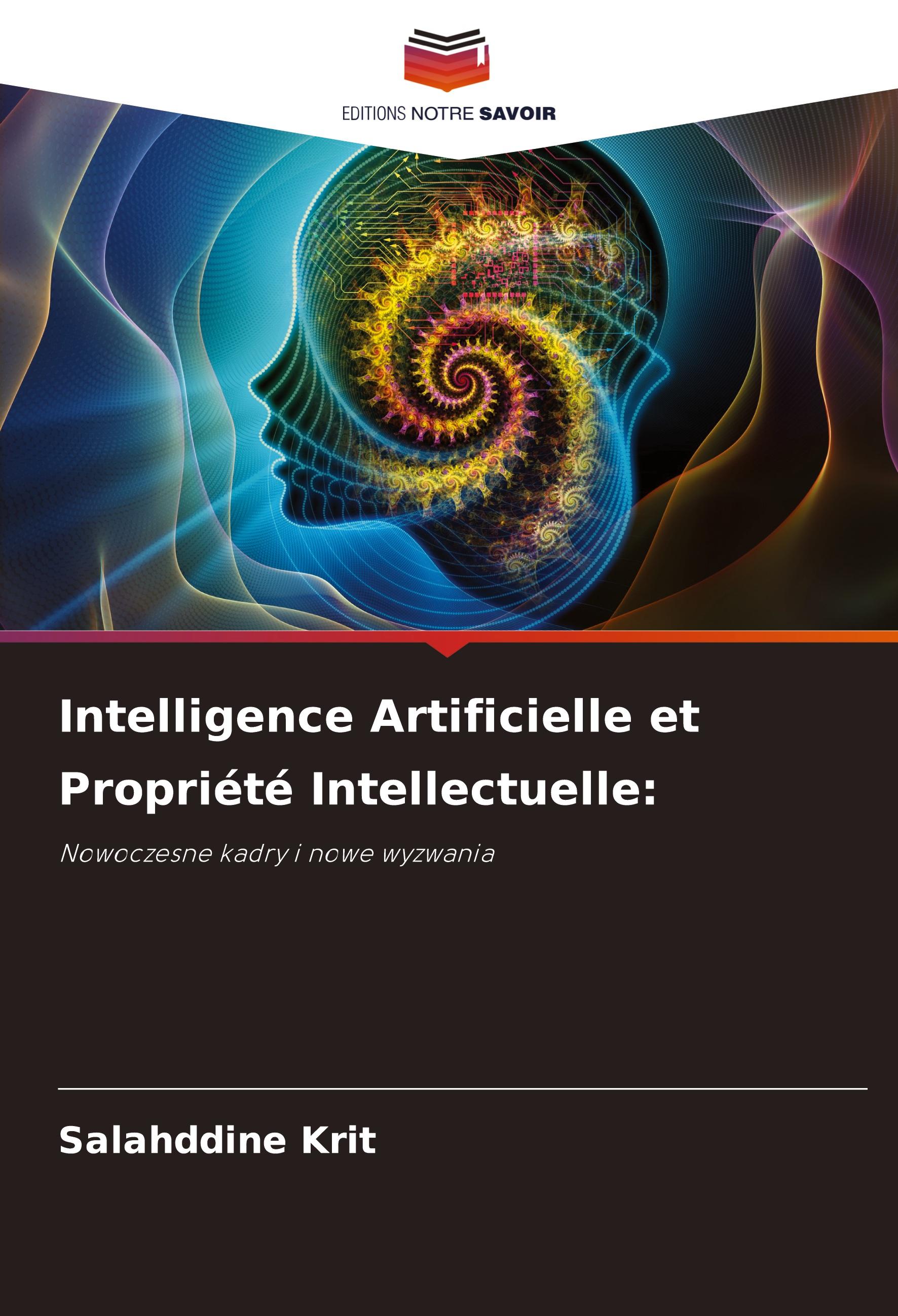 Vorderes Coverbild Intelligence Artificielle et Propriété Intellectuelle: