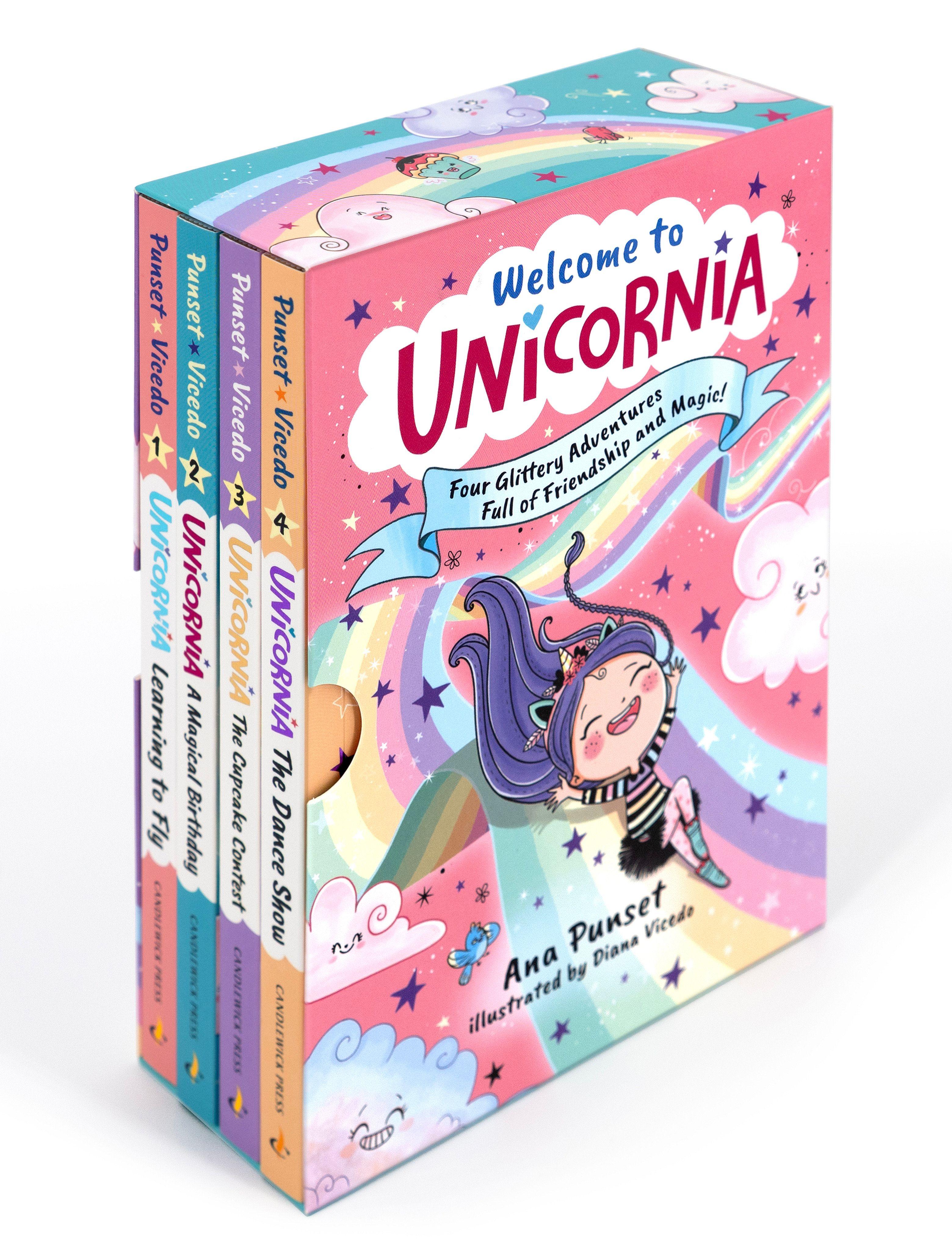 Vorderes Coverbild Welcome to Unicornia: Four Glittery Adventures Full of Friendship and Magic!