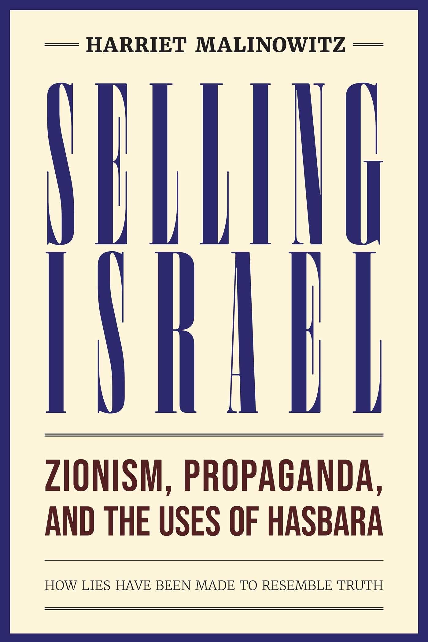 Vorderes Coverbild Selling Israel