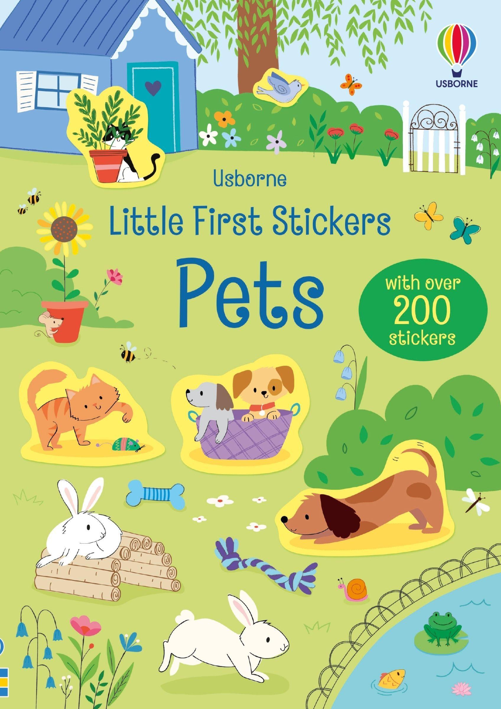 Vorderes Coverbild Little First Stickers Pets