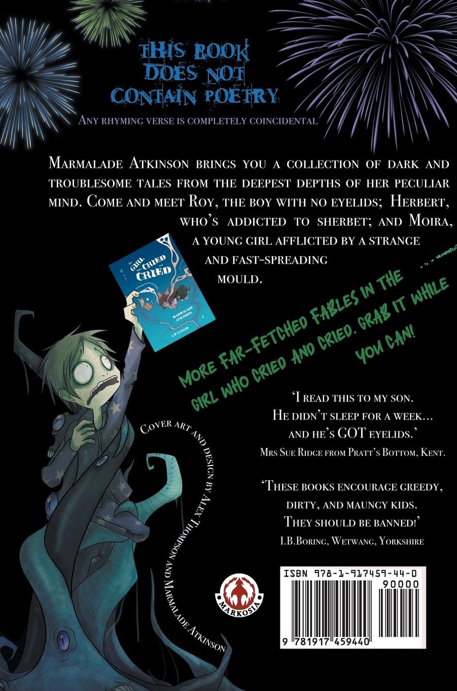 Rückseitencover The Sleepless Nights Of The Boy With No Eyelids And Other Twisted Tales