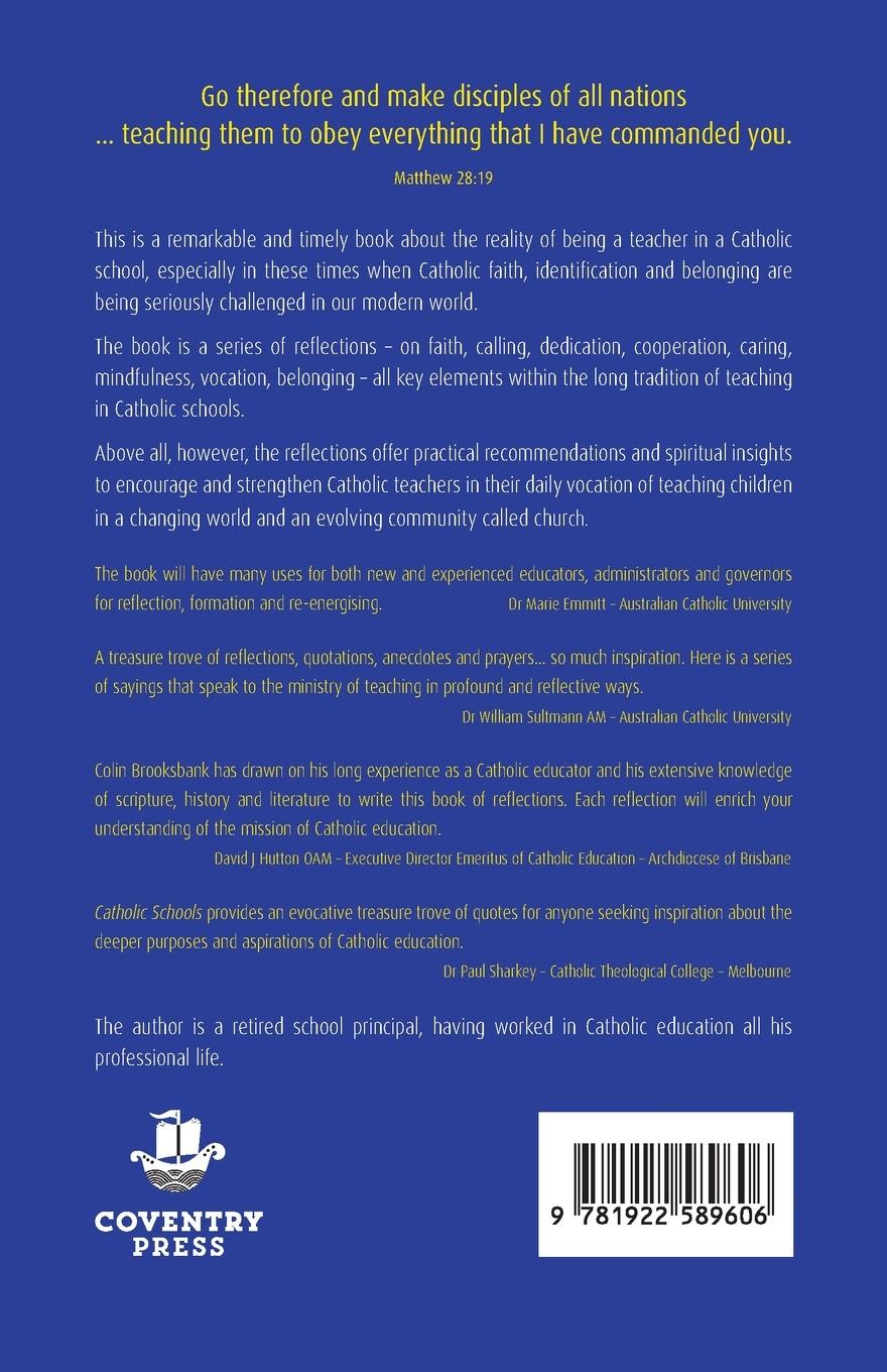 Rückseitencover Catholic Schools