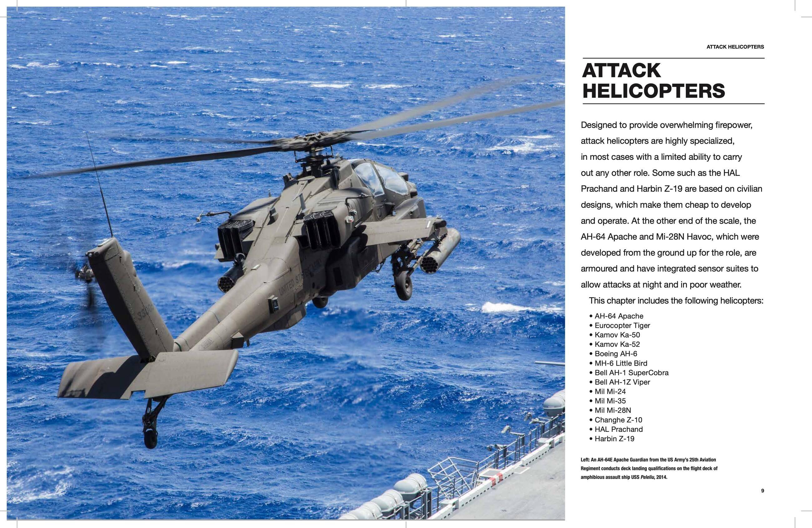 Beispielinhalt (Bild) Modern Military Helicopters