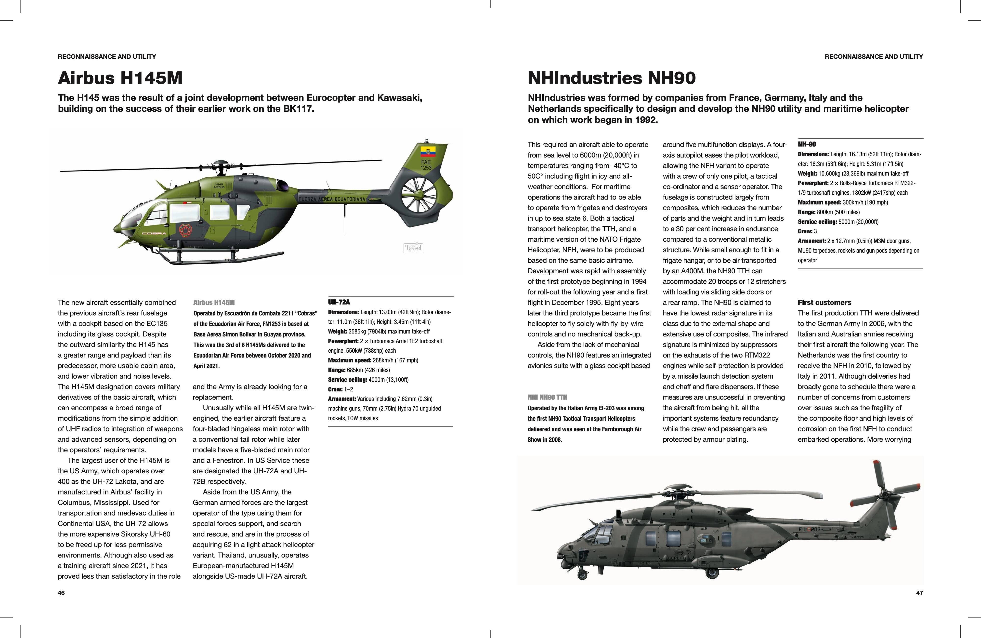 Beispielinhalt (Bild) Modern Military Helicopters