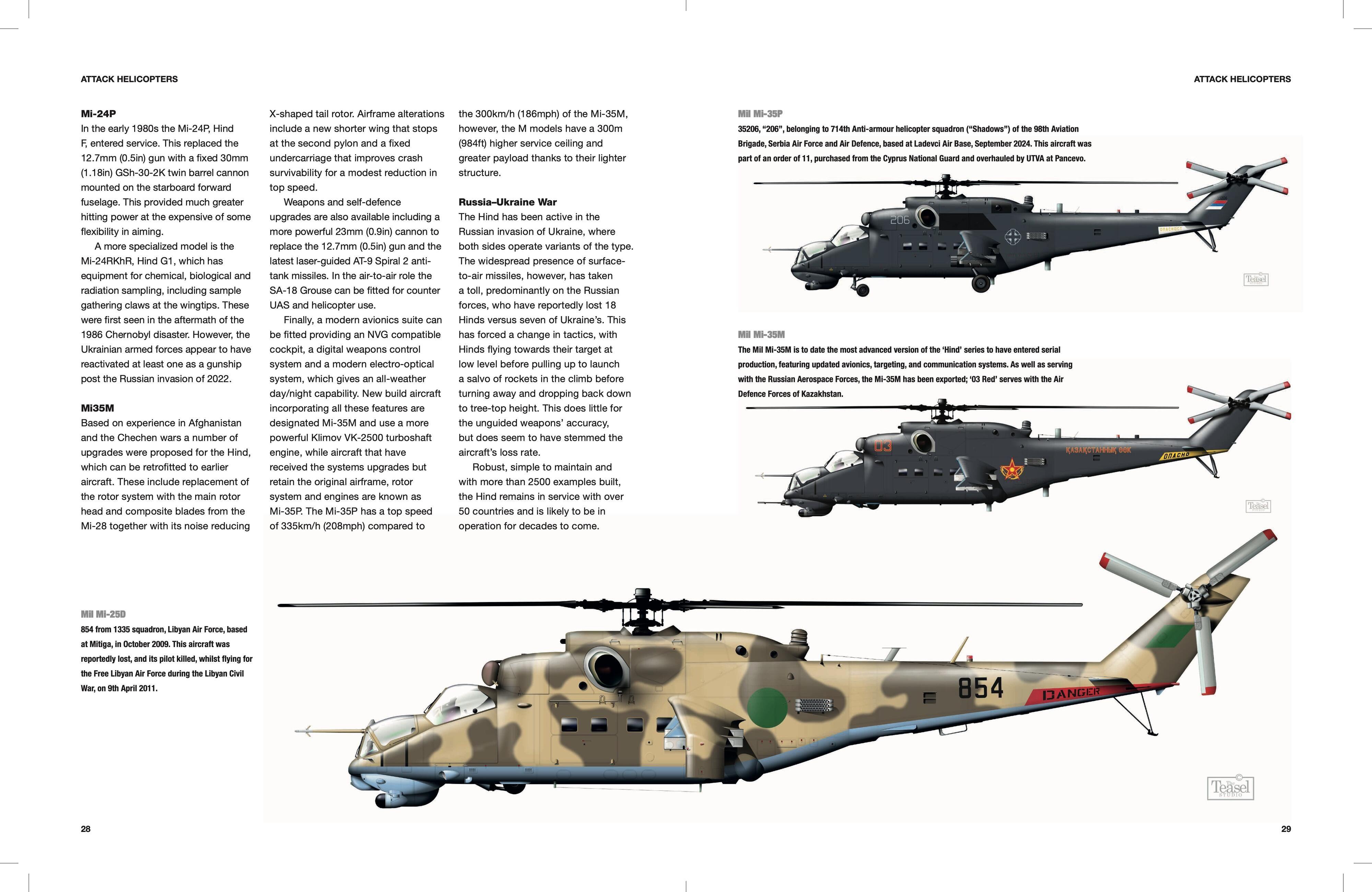Beispielinhalt (Bild) Modern Military Helicopters