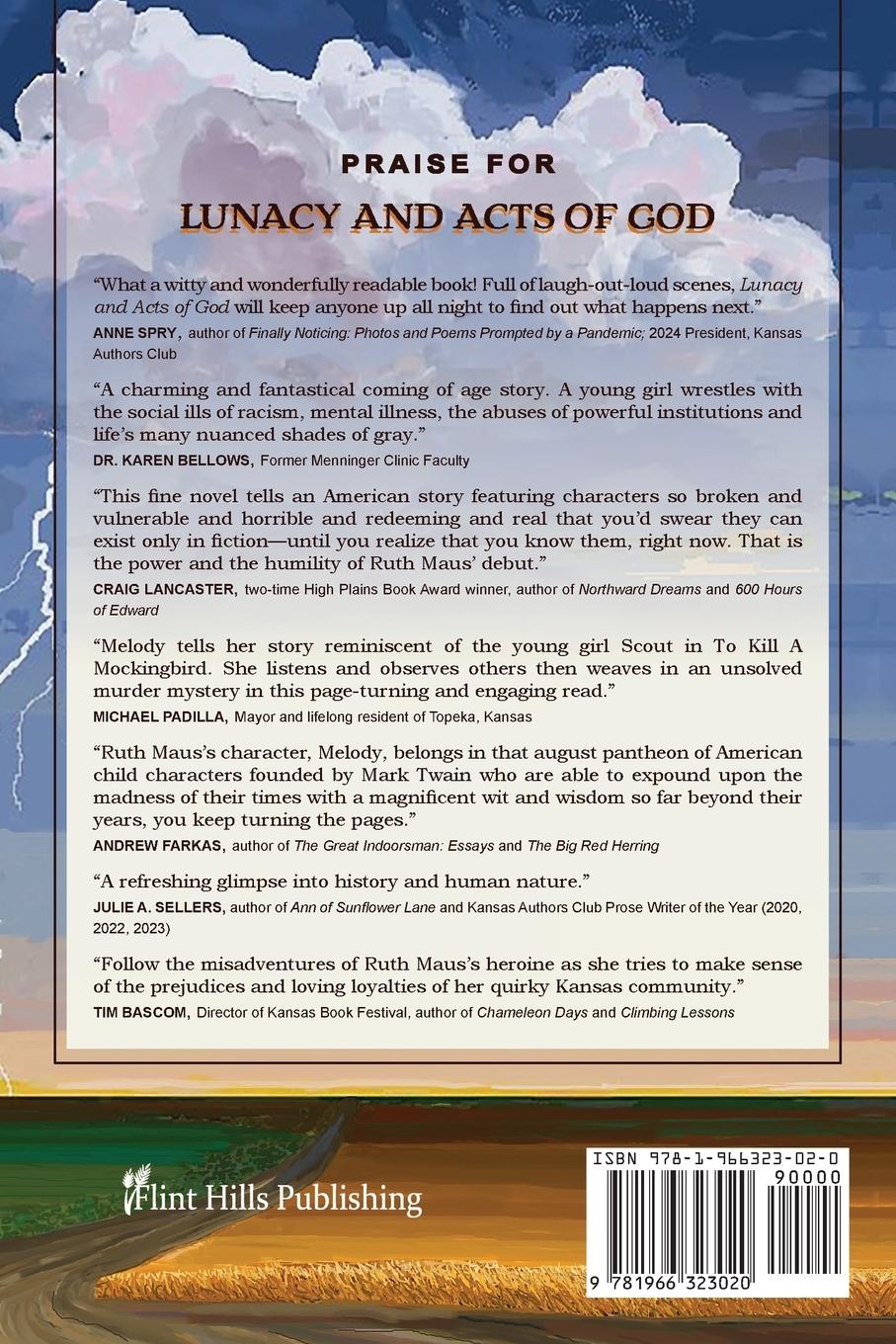 Rückseitencover Lunacy and Acts of God