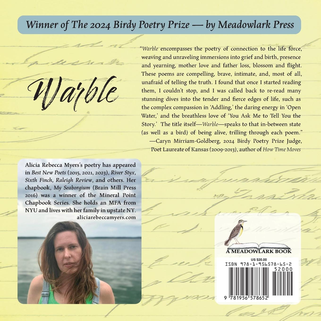 Rückseitencover Warble