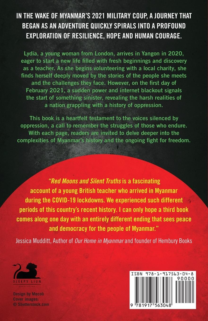 Rückseitencover Red Moons and Silent Truths