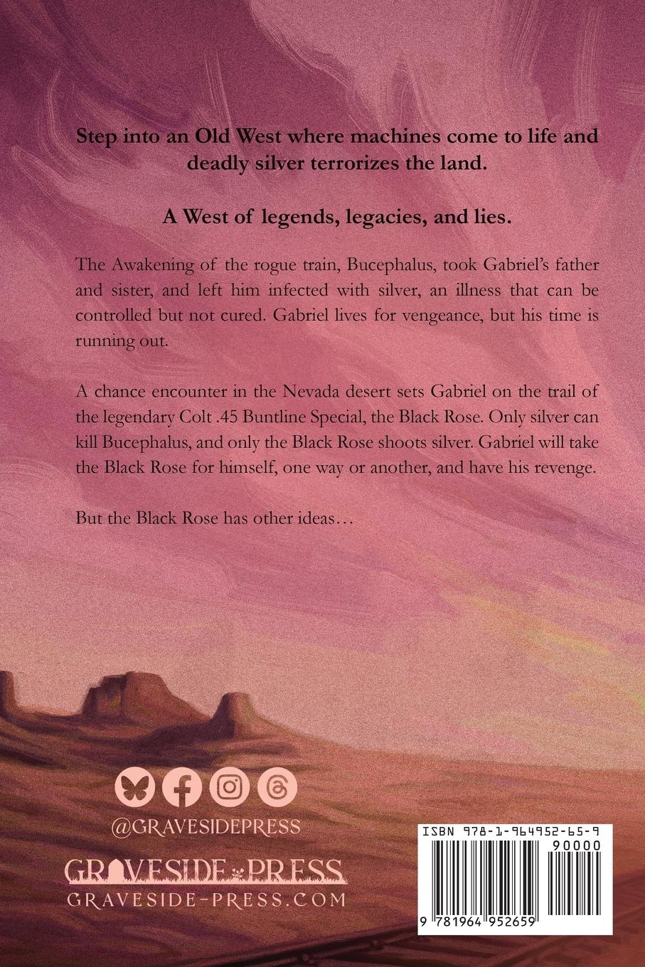 Rückseitencover Black Rose