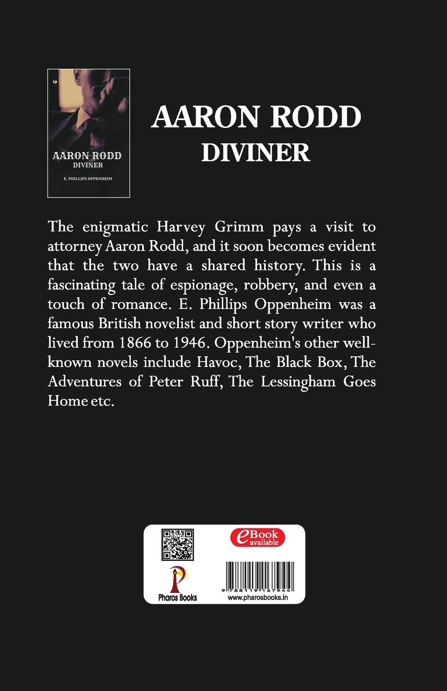 Rückseitencover Aaron Rodd Diviner