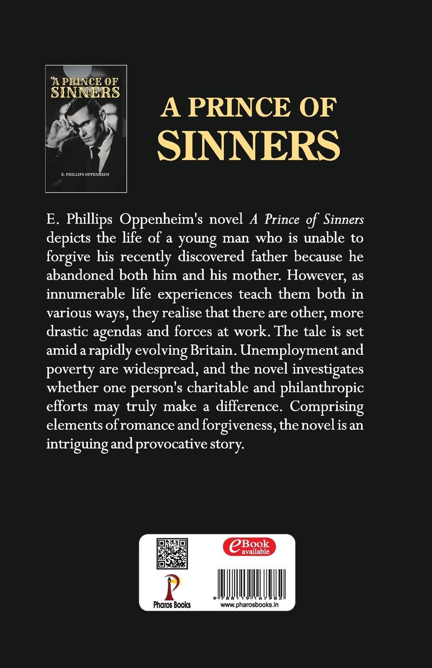 Rückseitencover A Prince of Sinners