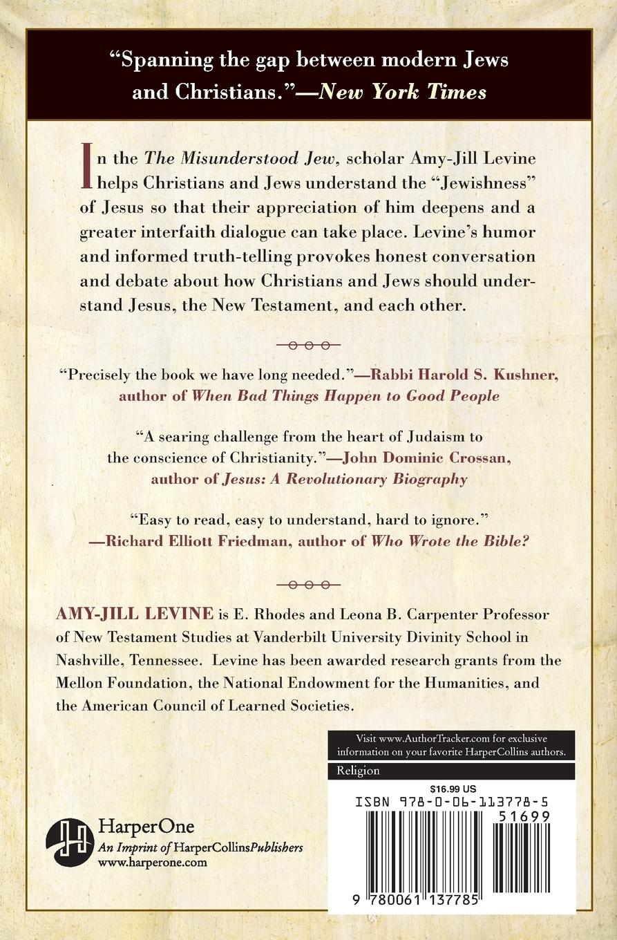 Rückseitencover The Misunderstood Jew