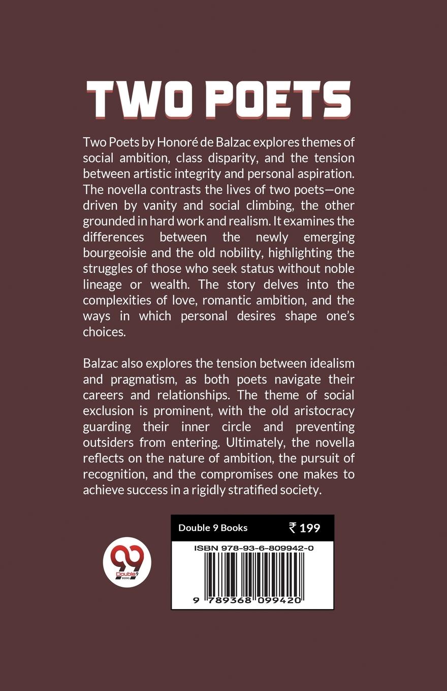 Rückseitencover Two Poets