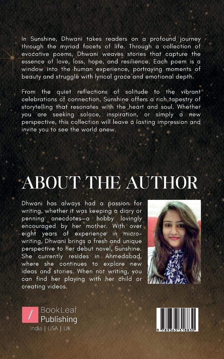 Rückseitencover Sunshine - Rays of Hope