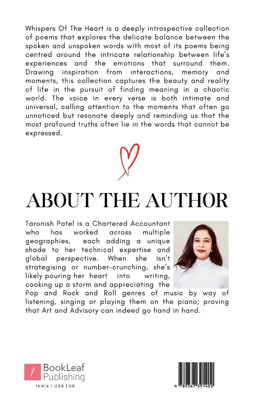 Rückseitencover Whispers Of The Heart