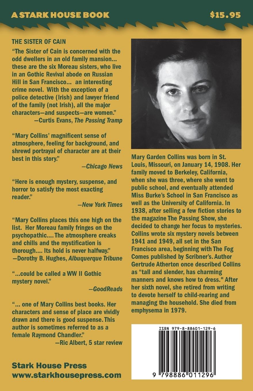 Rückseitencover The Sister of Cain