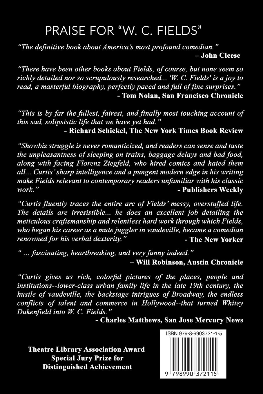 Rückseitencover W. C. Fields