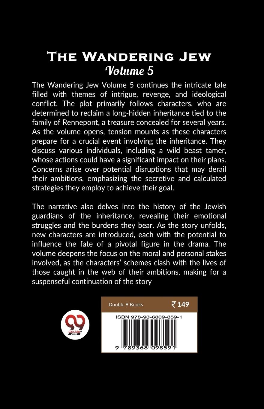 Rückseitencover The Wandering Jew Volume 5