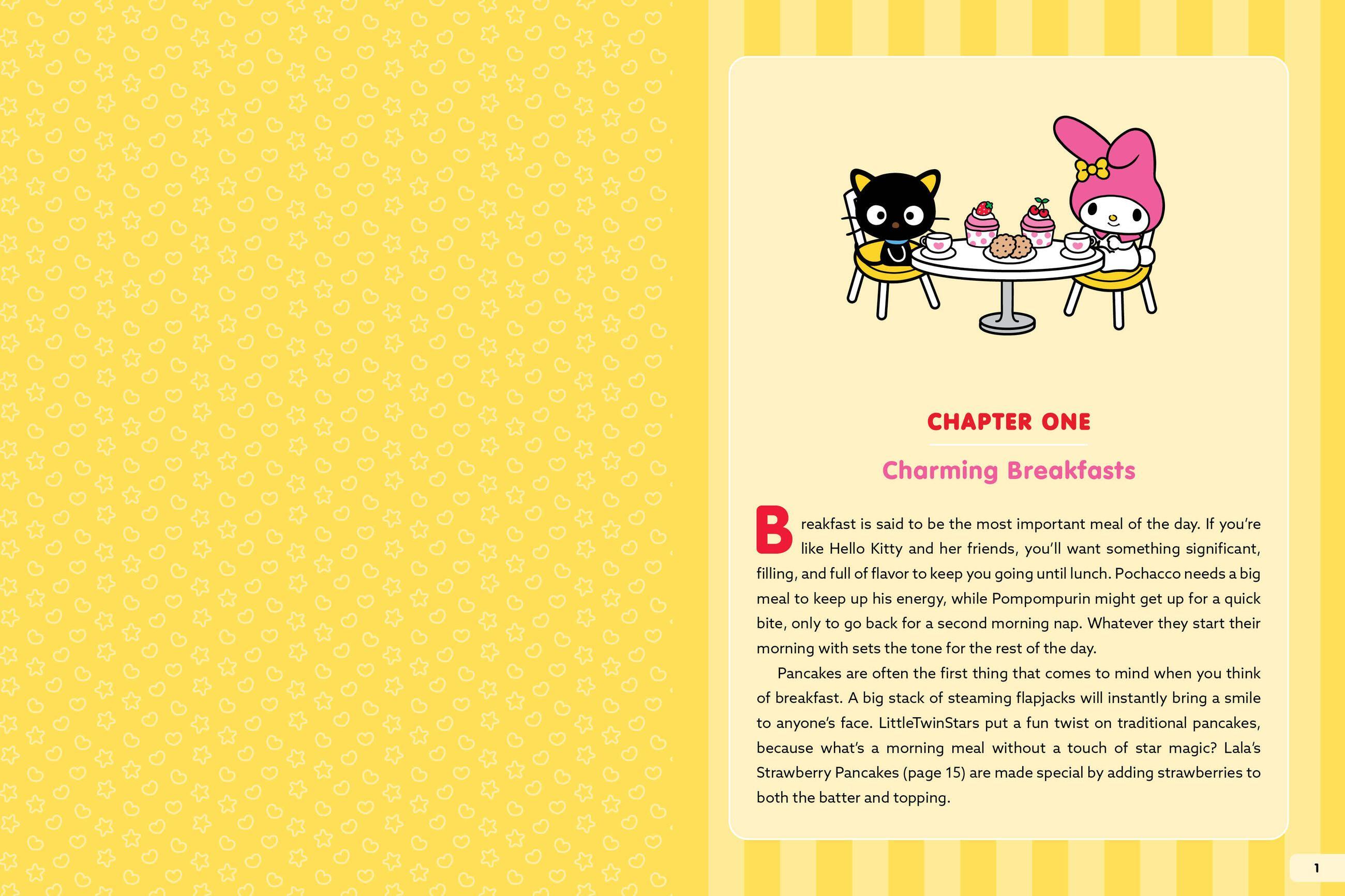 Beispielinhalt (Bild) Hello Kitty and Friends: The Cookbook