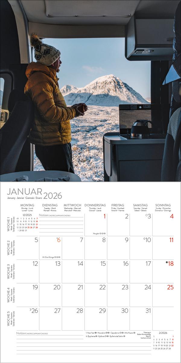 Beispielinhalt (Bild) Vanlife 2026