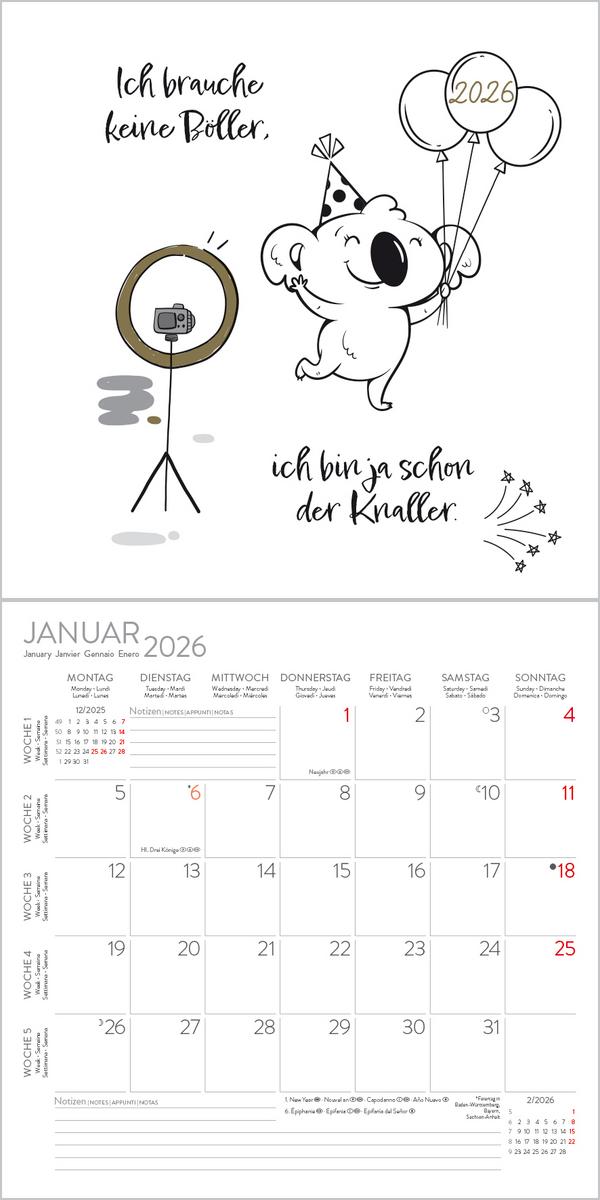 Beispielinhalt (Bild) Visual Words 2026