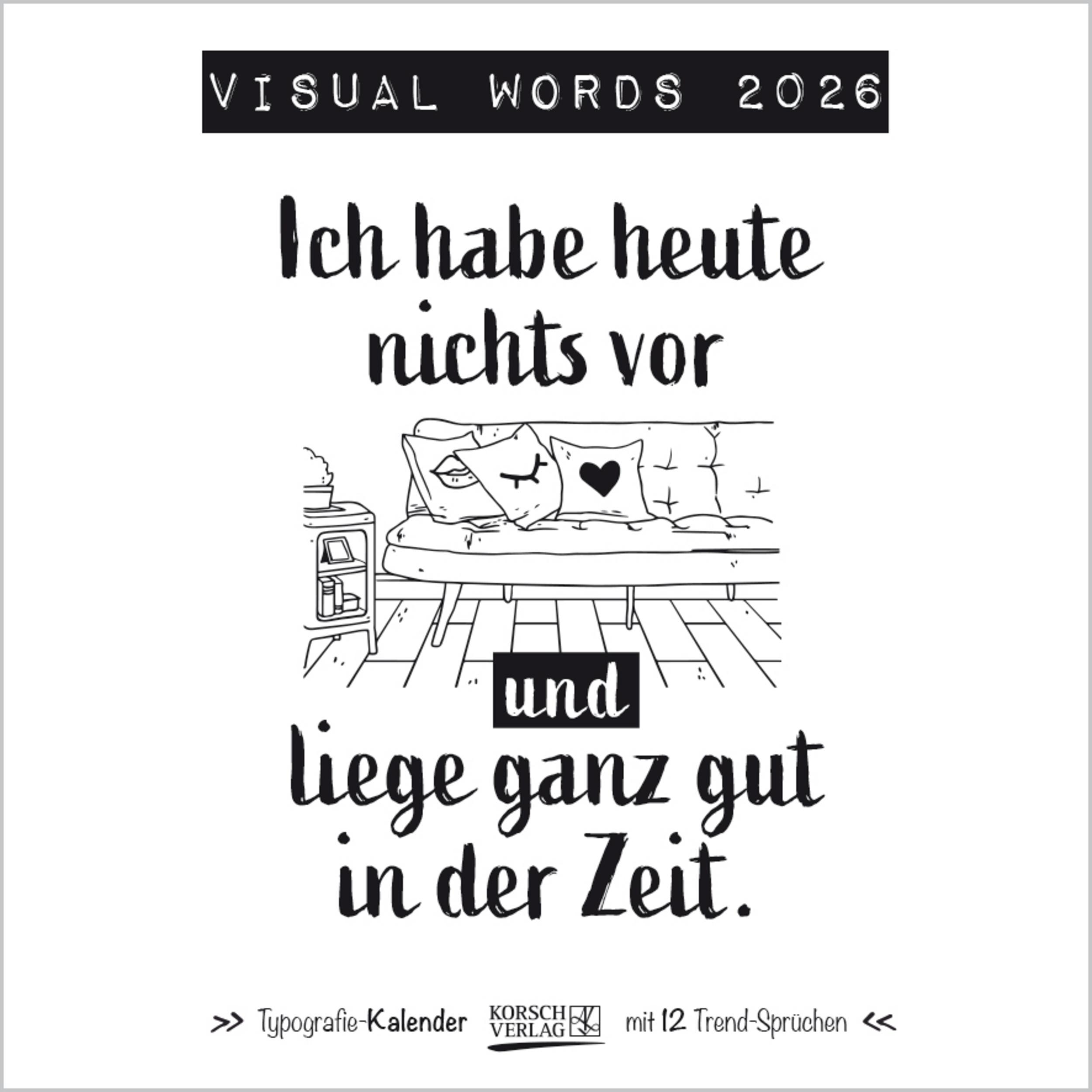 Vorderes Coverbild Visual Words 2026