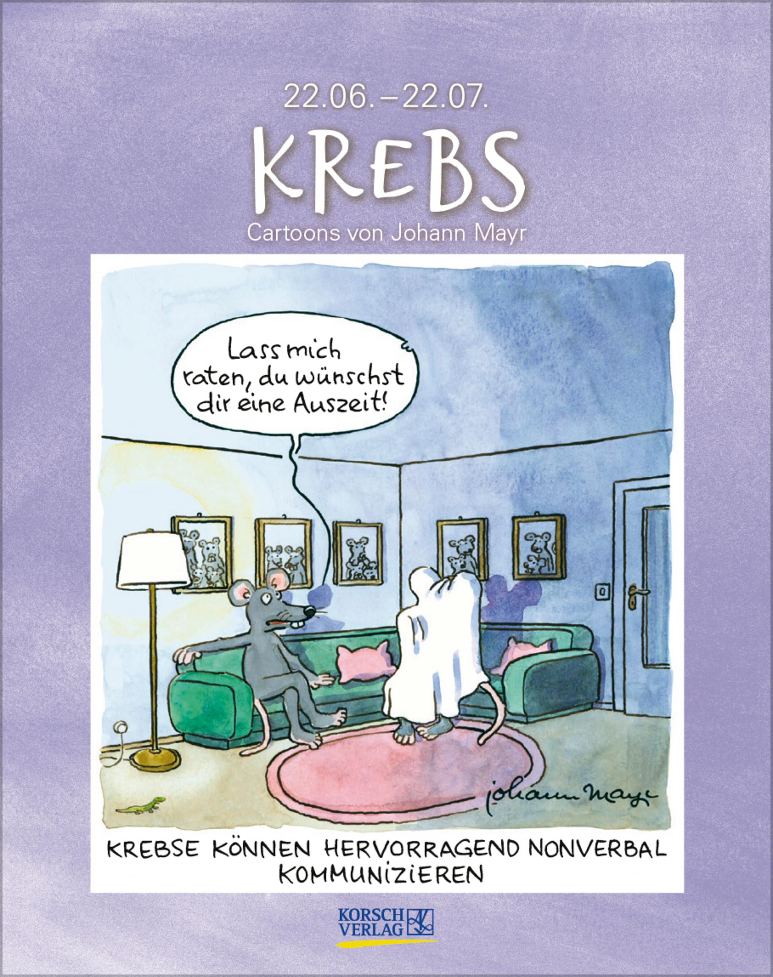 Vorderes Coverbild Krebs 2026