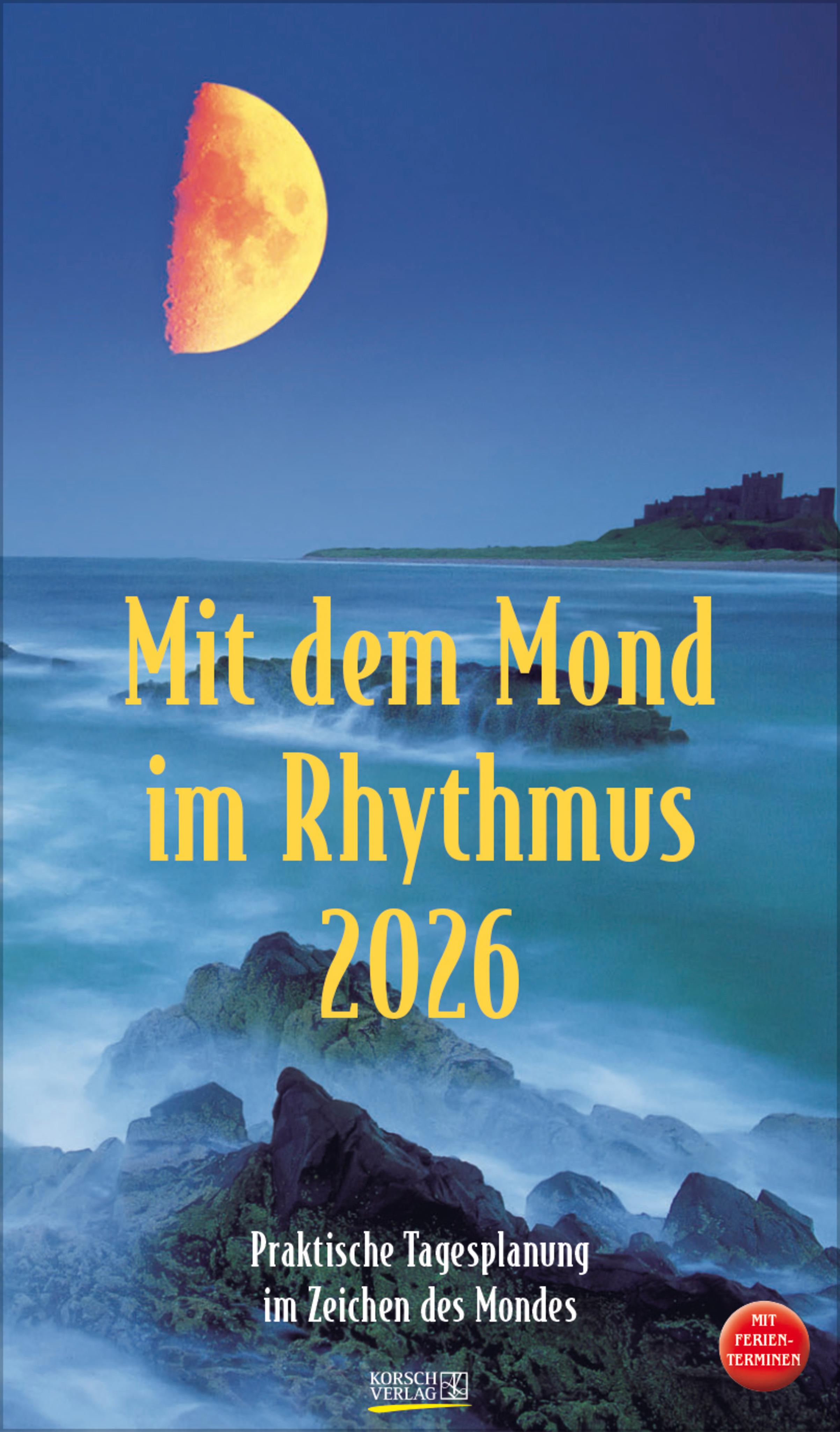 Vorderes Coverbild Mit dem Mond im Rhythmus 2026