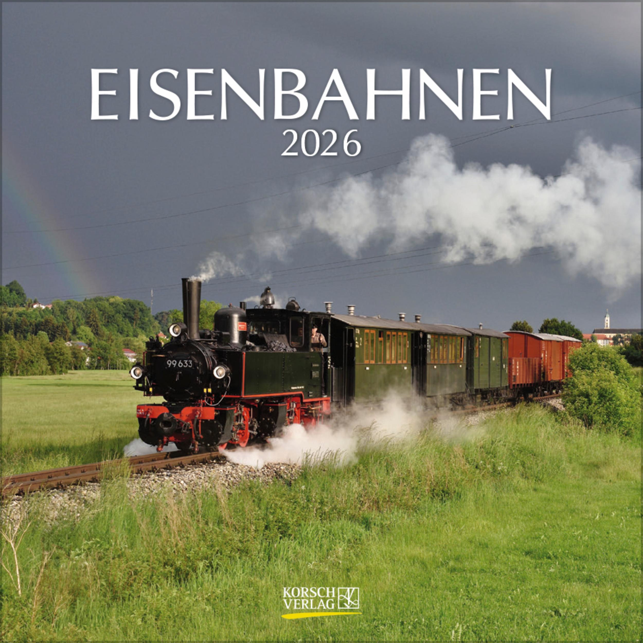 Vorderes Coverbild Eisenbahnen 2026